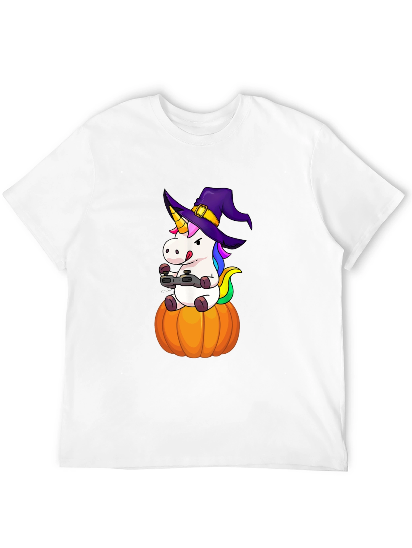 Halloween Unicorn Gamer T-Shirt