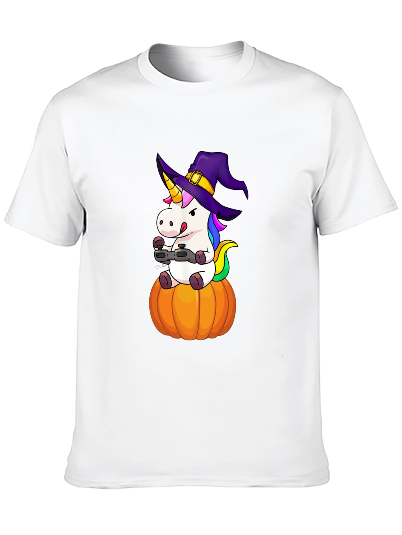 Halloween Unicorn Gamer T-Shirt