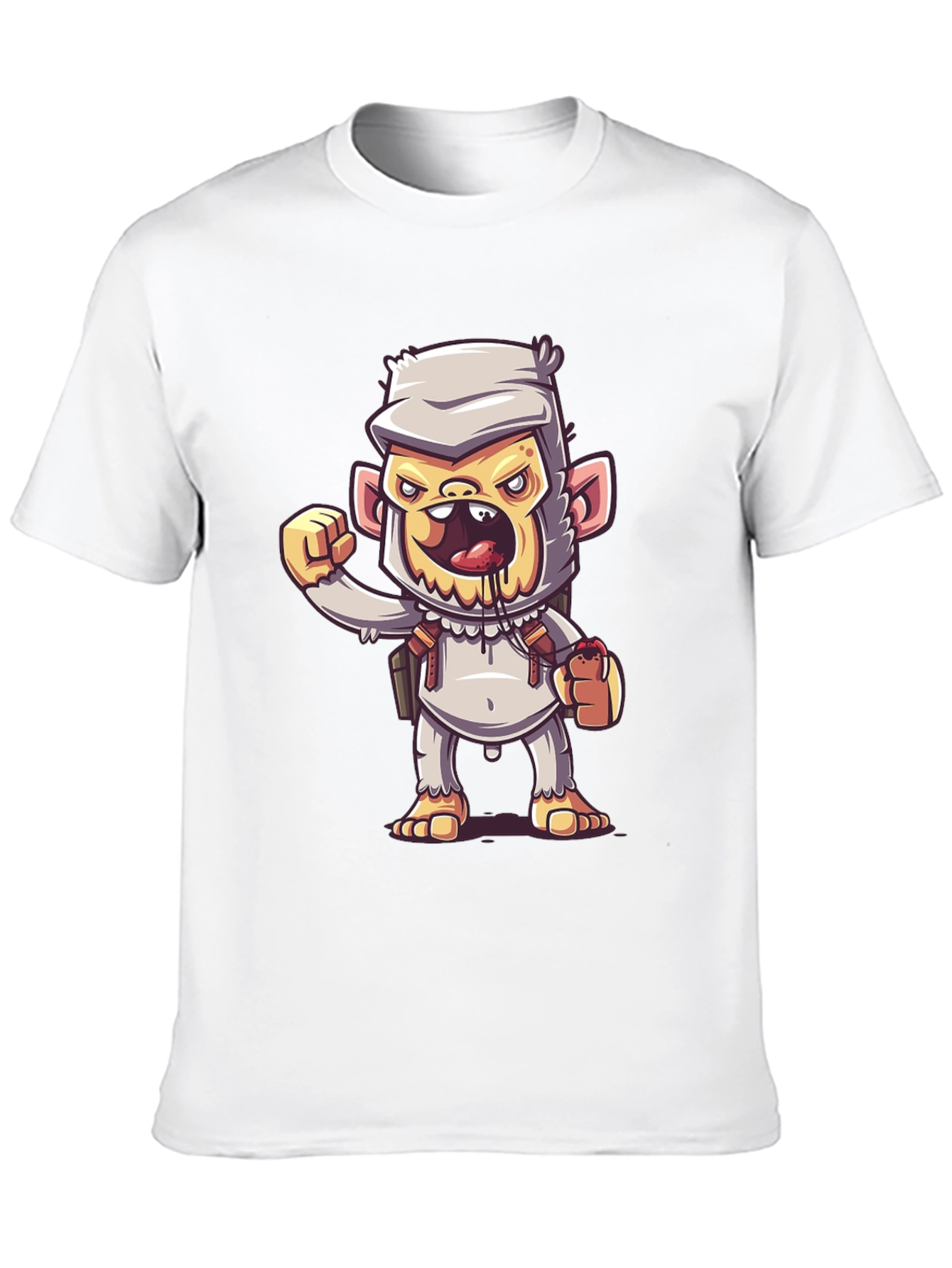 Cartoon Monkey Graphic Tee