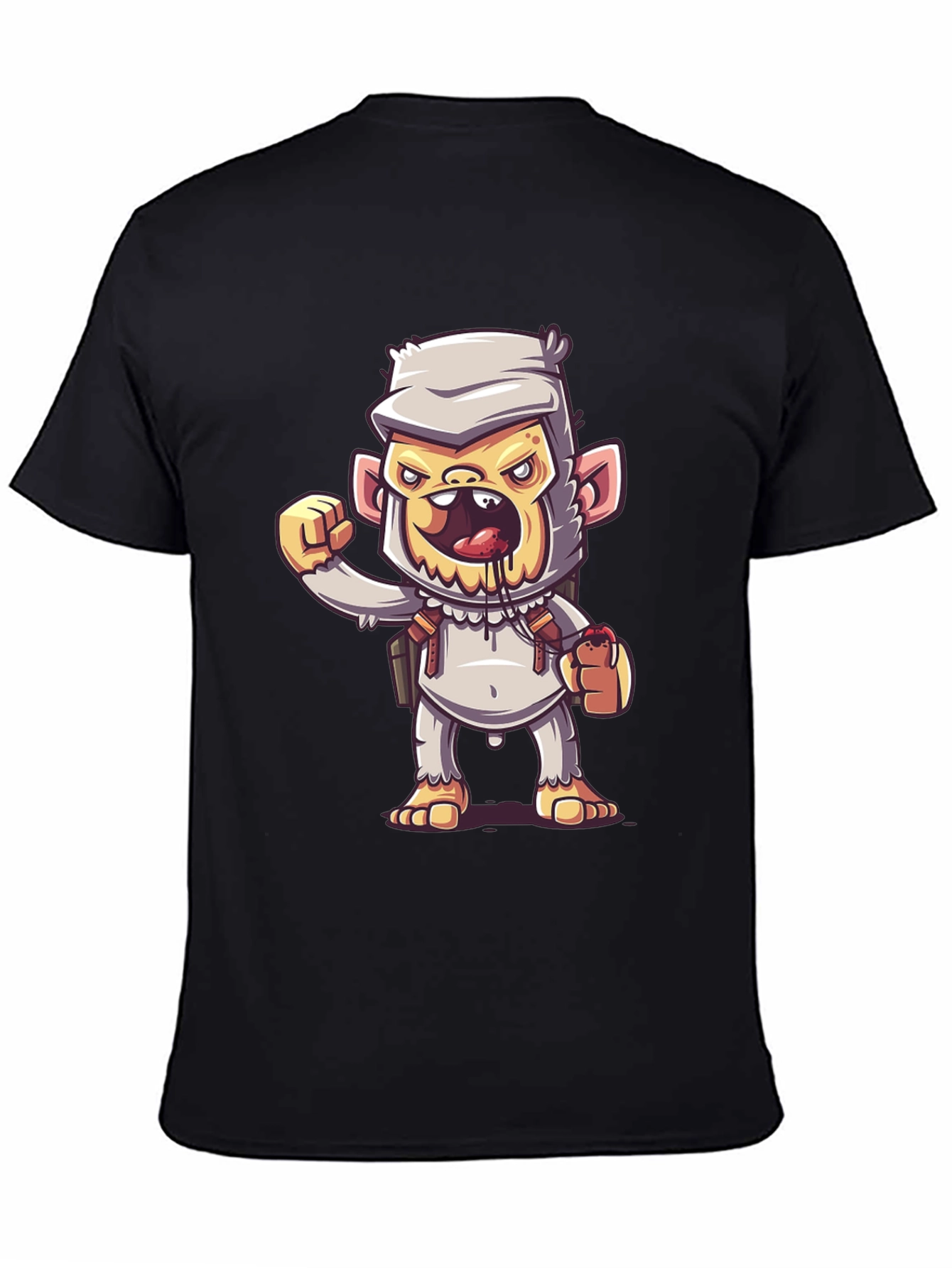 Cartoon Monkey Graphic Tee
