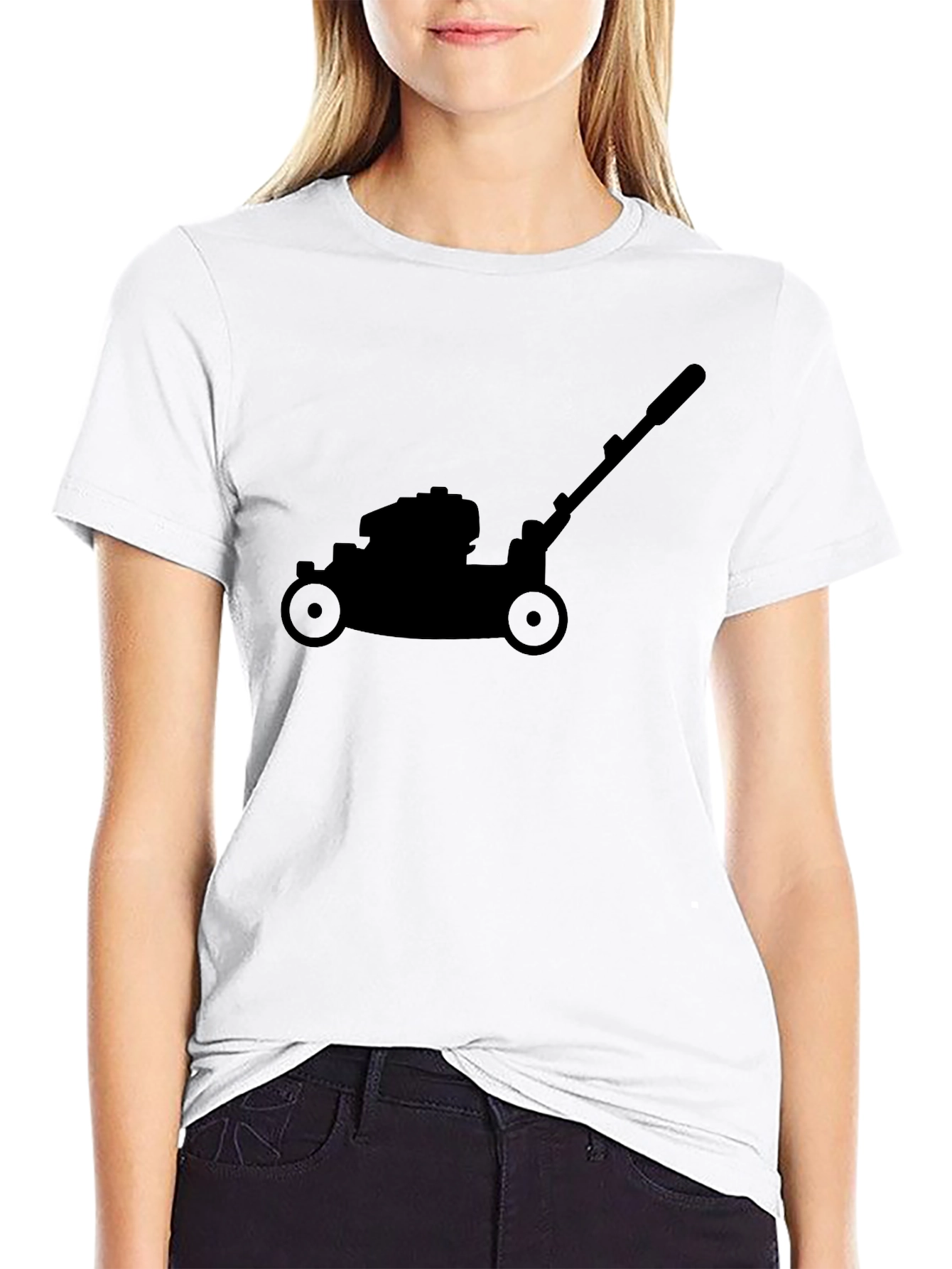 Lawn Mower Graphic Tee - Yardwork in Style