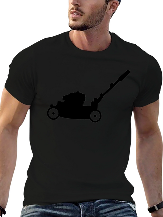 Lawn Mower Graphic Tee - Yardwork in Style