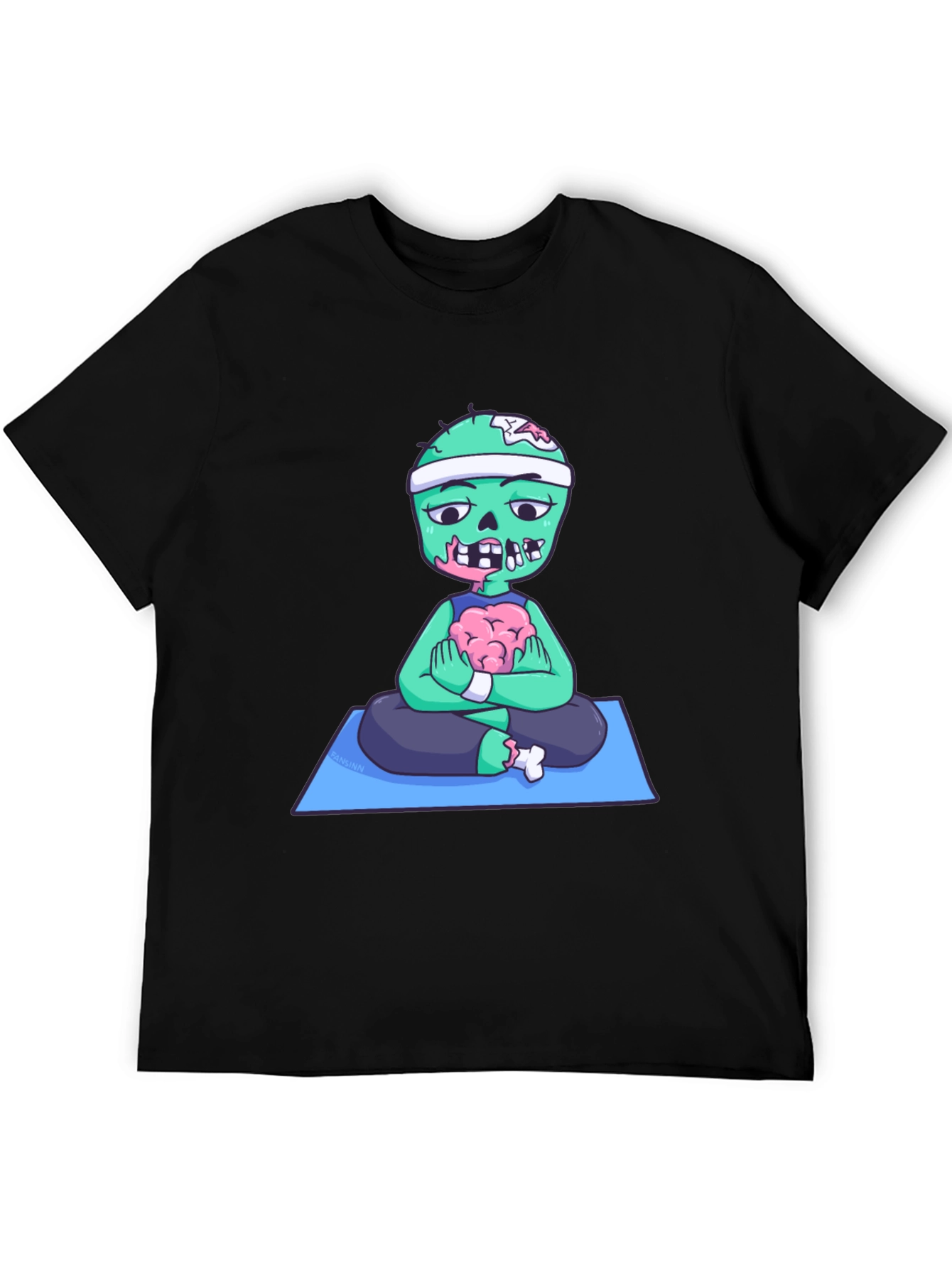 Zombie Yoga Brains T-Shirt