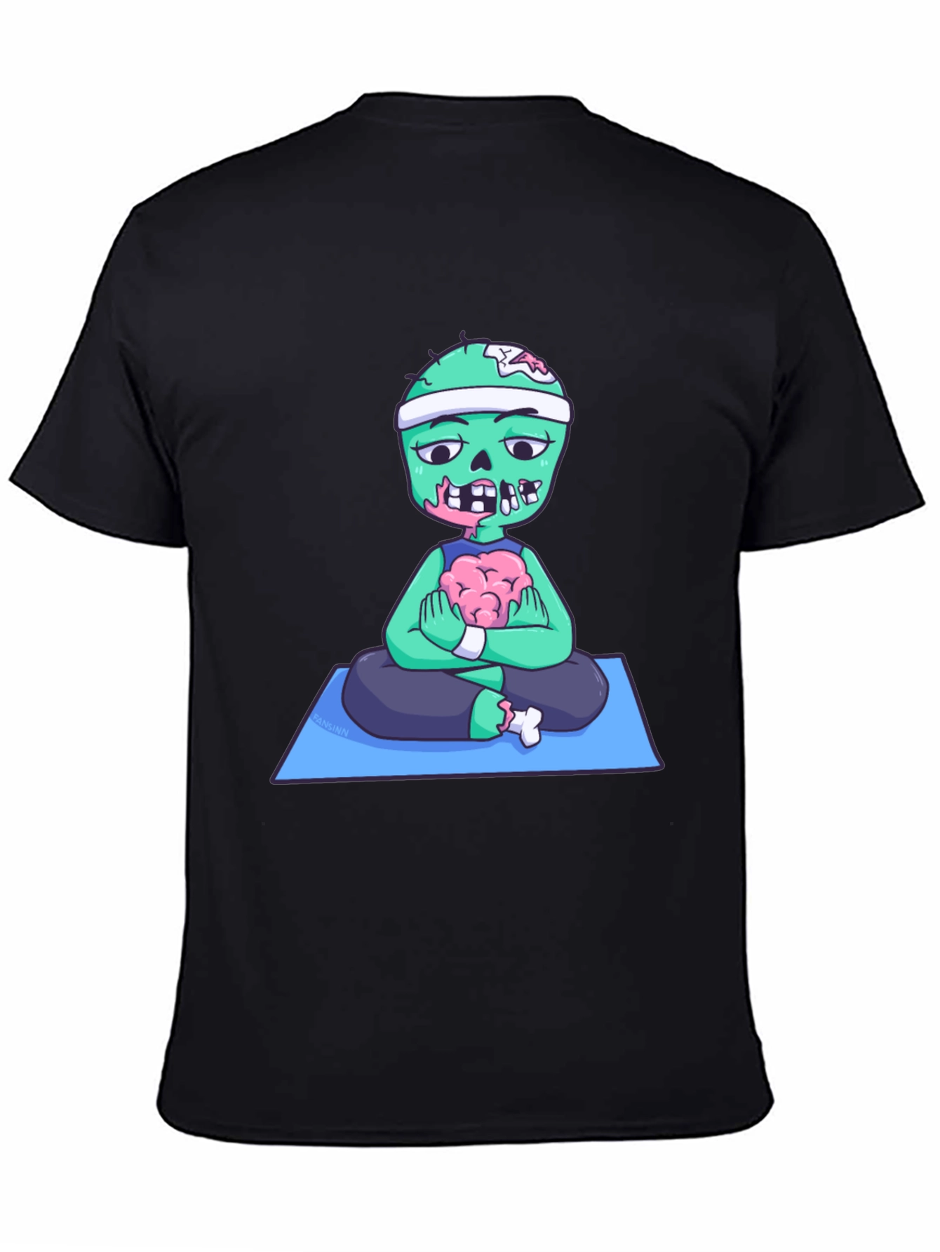 Zombie Yoga Brains T-Shirt
