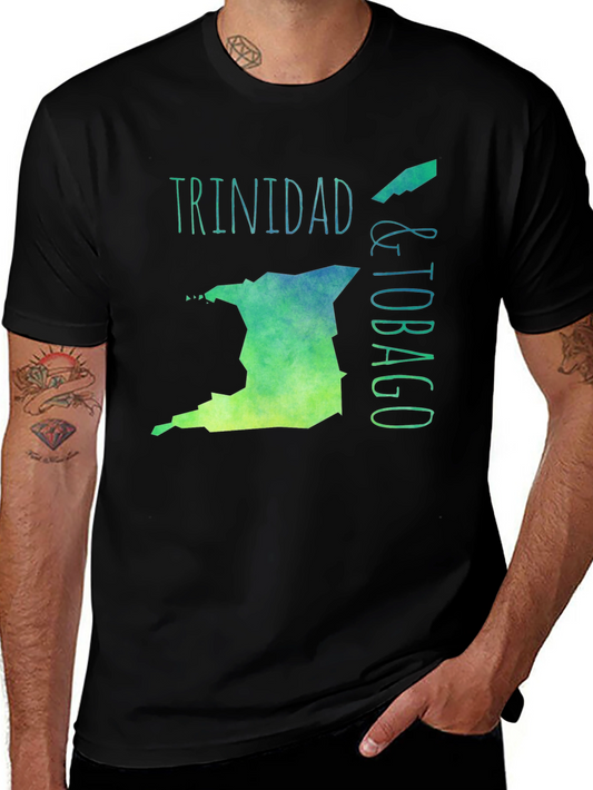 Trinidad & Tobago Map T-Shirt - Caribbean Pride Tee