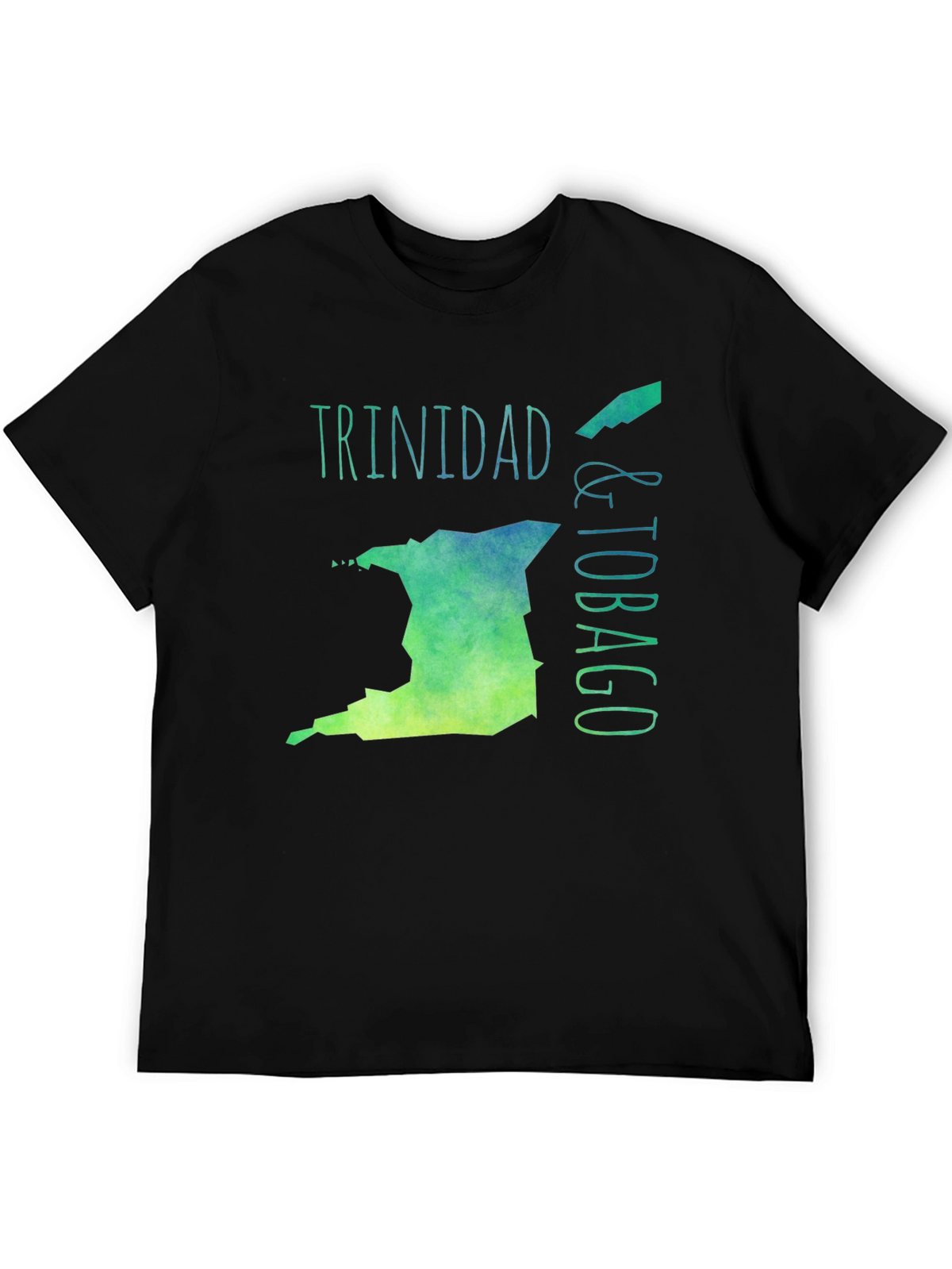 Trinidad & Tobago Map T-Shirt - Caribbean Pride Tee