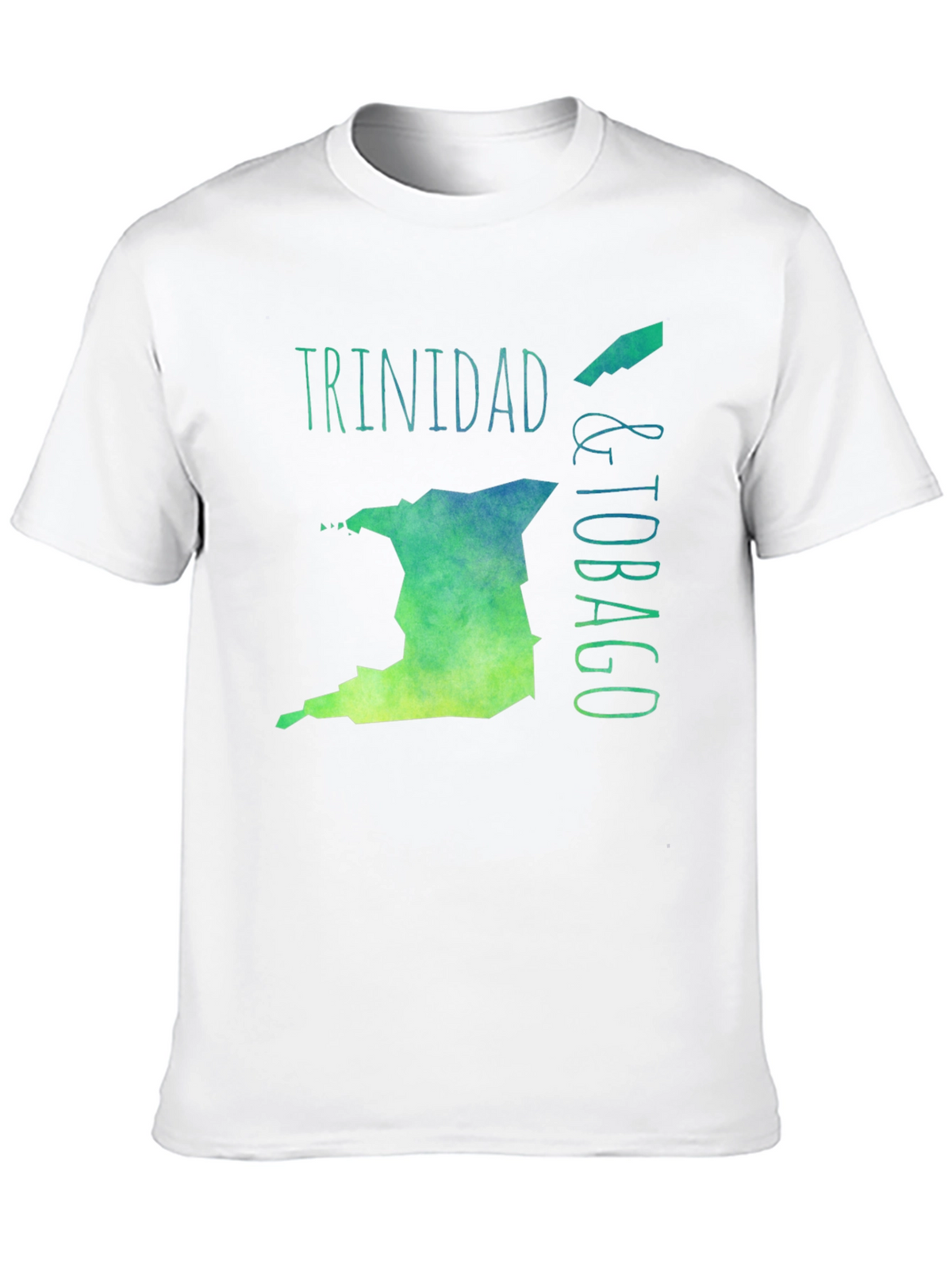 Trinidad & Tobago Map T-Shirt - Caribbean Pride Tee