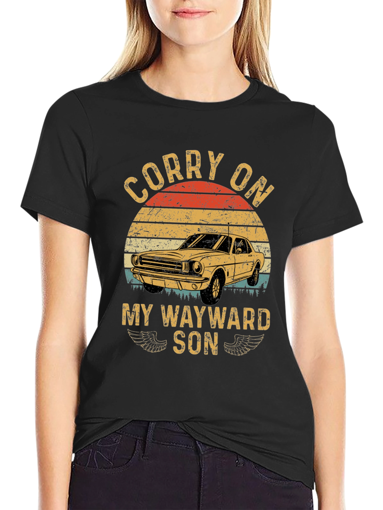 Carry On Wayward Son Graphic T-Shirt