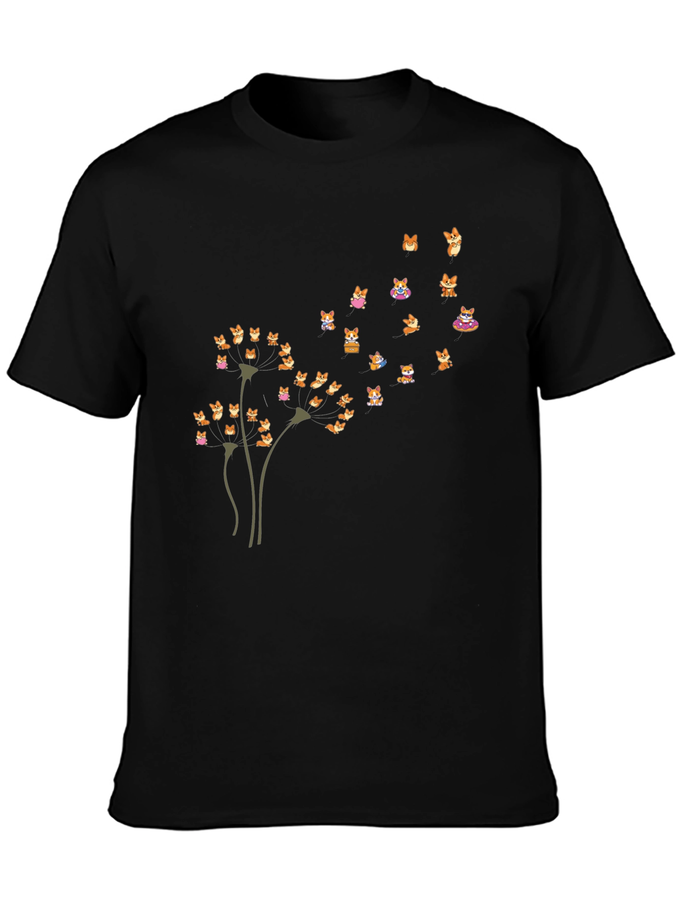 Dandelion Shiba Inu T-Shirt