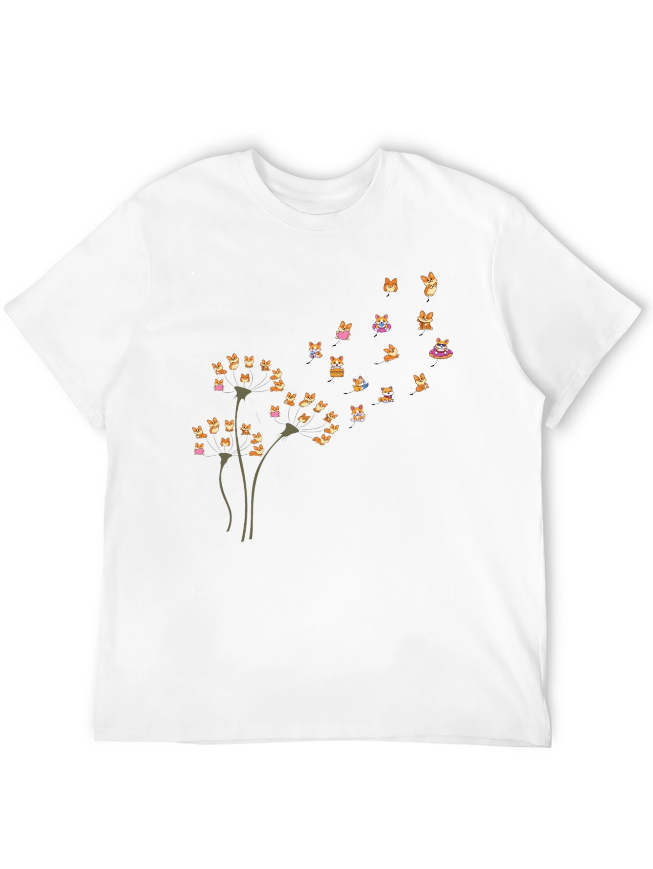 Dandelion Shiba Inu T-Shirt