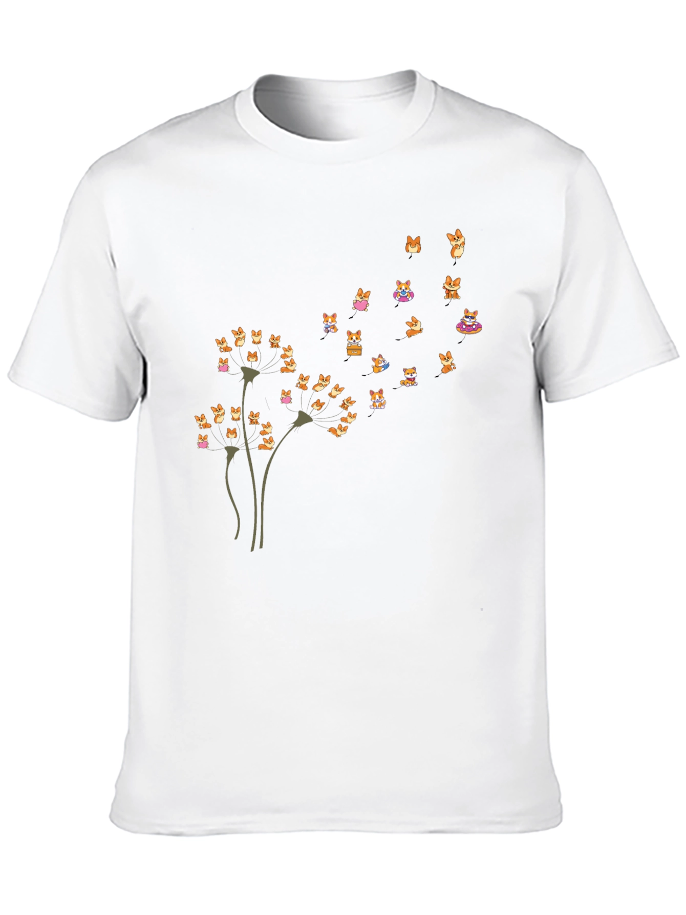 Dandelion Shiba Inu T-Shirt