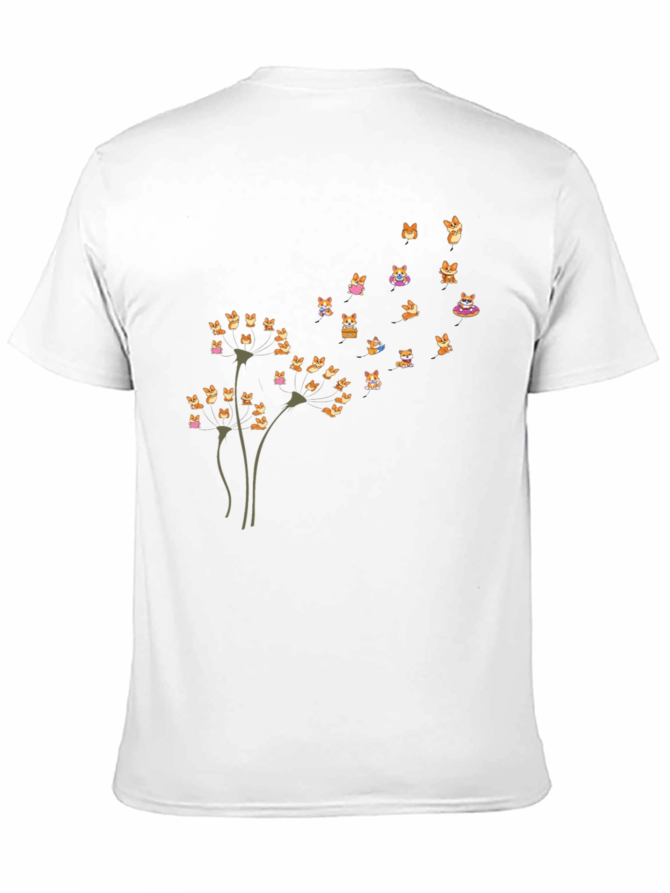 Dandelion Shiba Inu T-Shirt