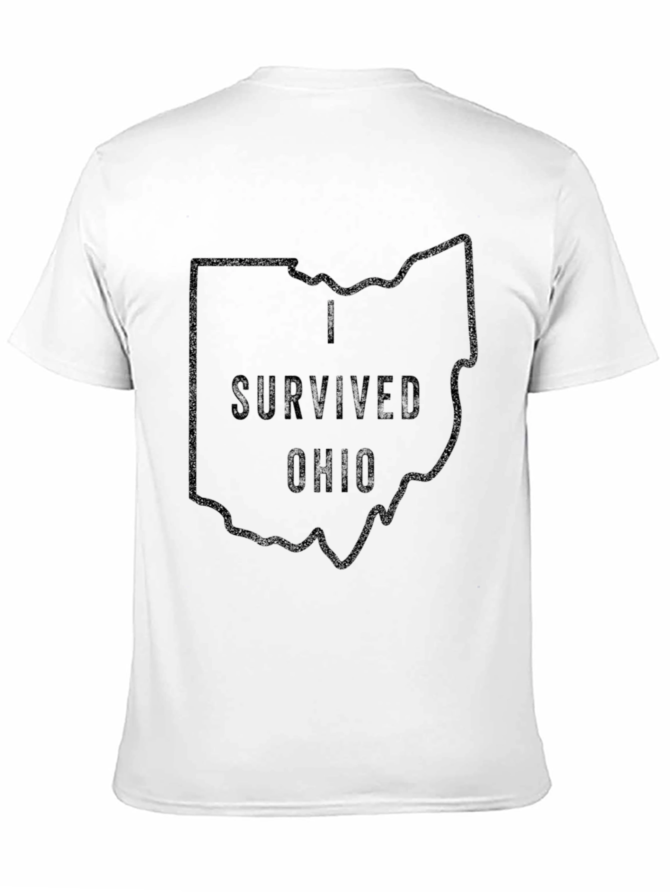 I Survived Ohio Black T-Shirt