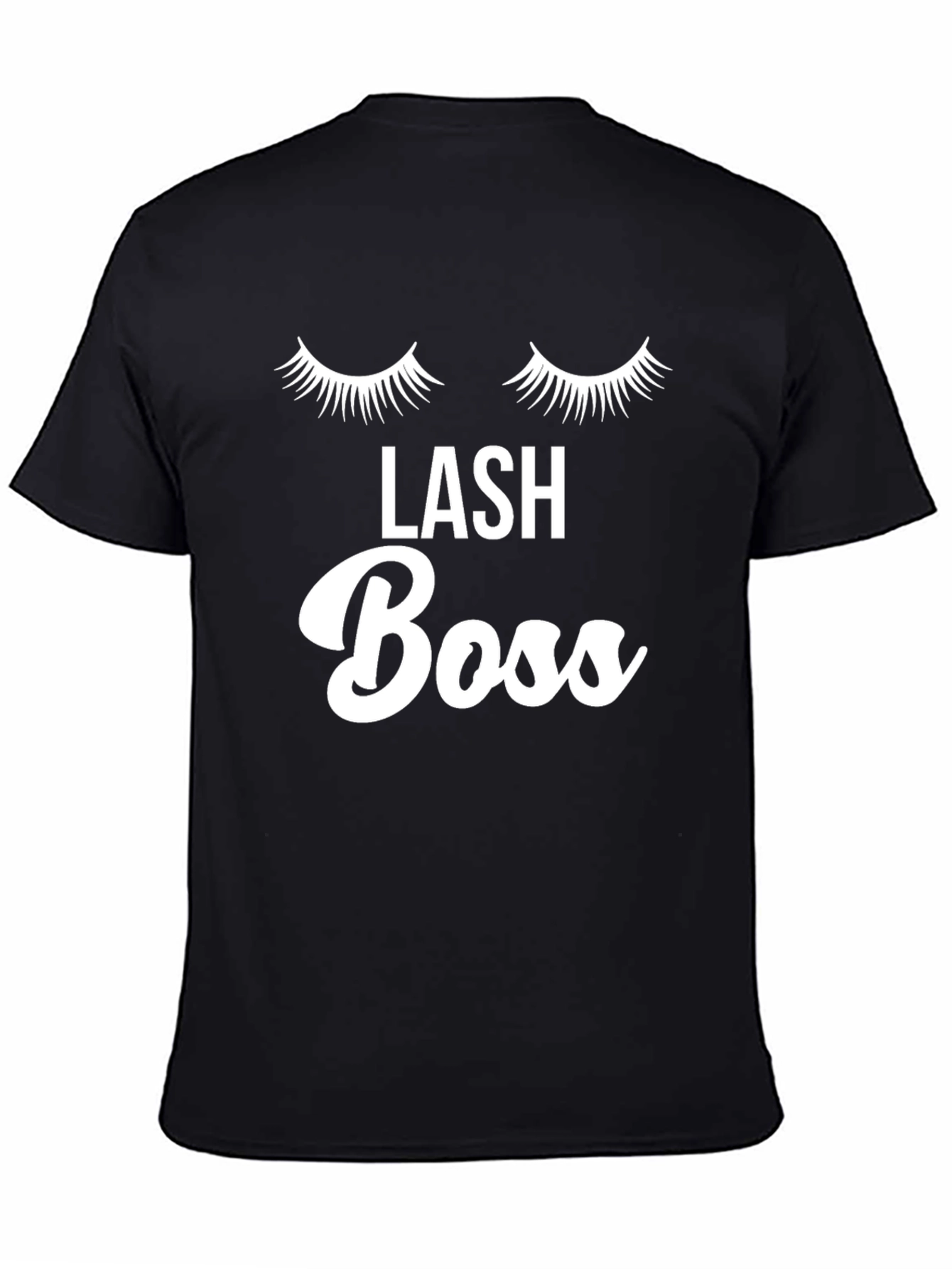 Lash Boss Graphic Tee - Stylish Eyelash Design
