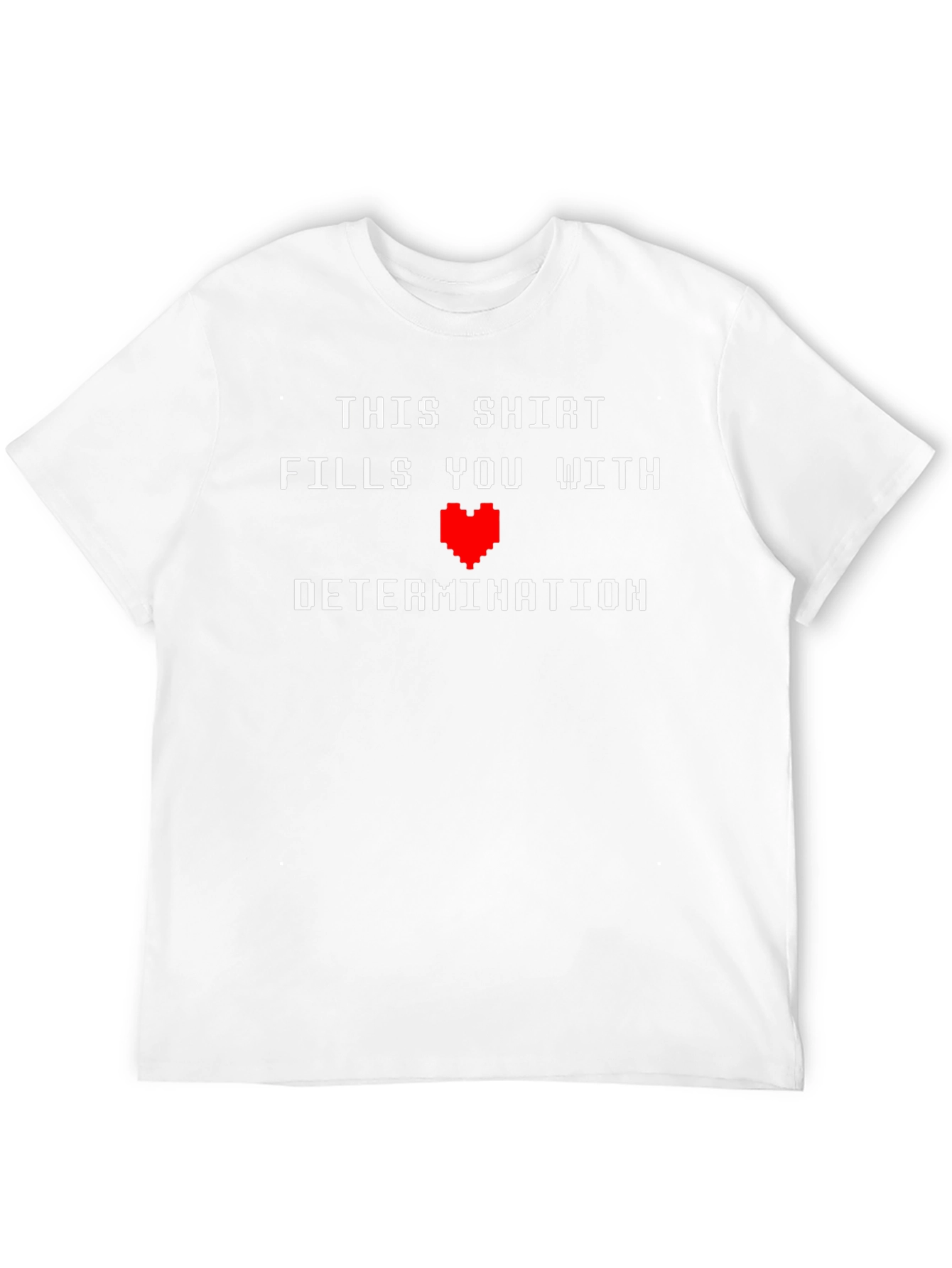 Determination T-Shirt - Gamer Style Graphic Tee