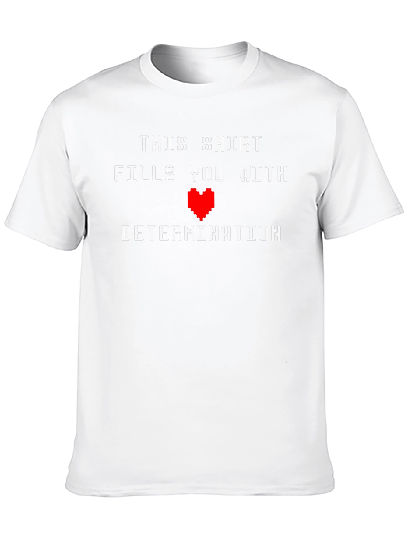 Determination T-Shirt - Gamer Style Graphic Tee