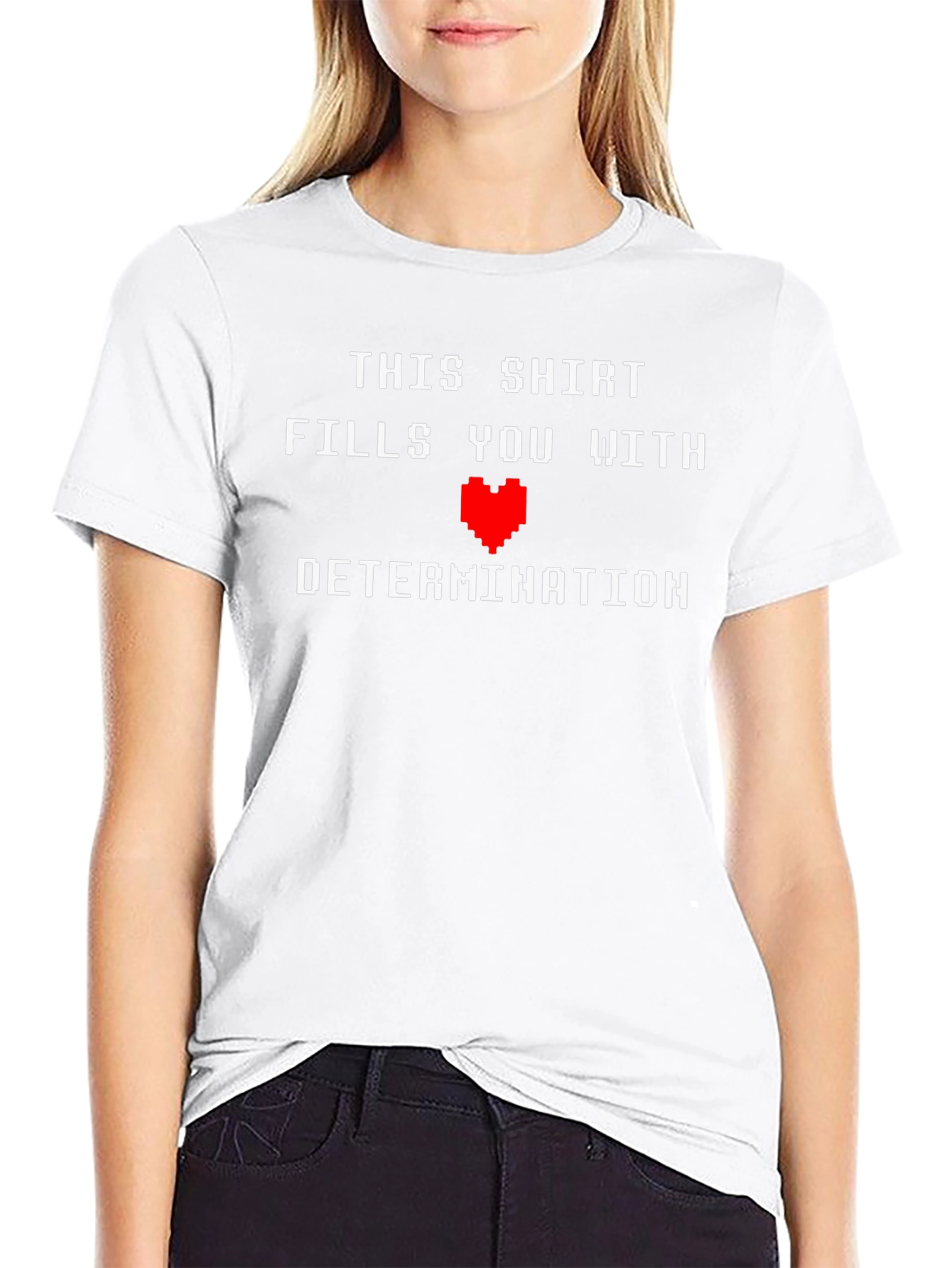 Determination T-Shirt - Gamer Style Graphic Tee