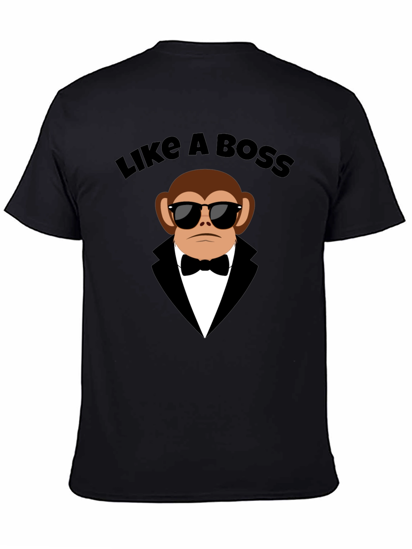 Like a Boss Monkey Tuxedo T-Shirt
