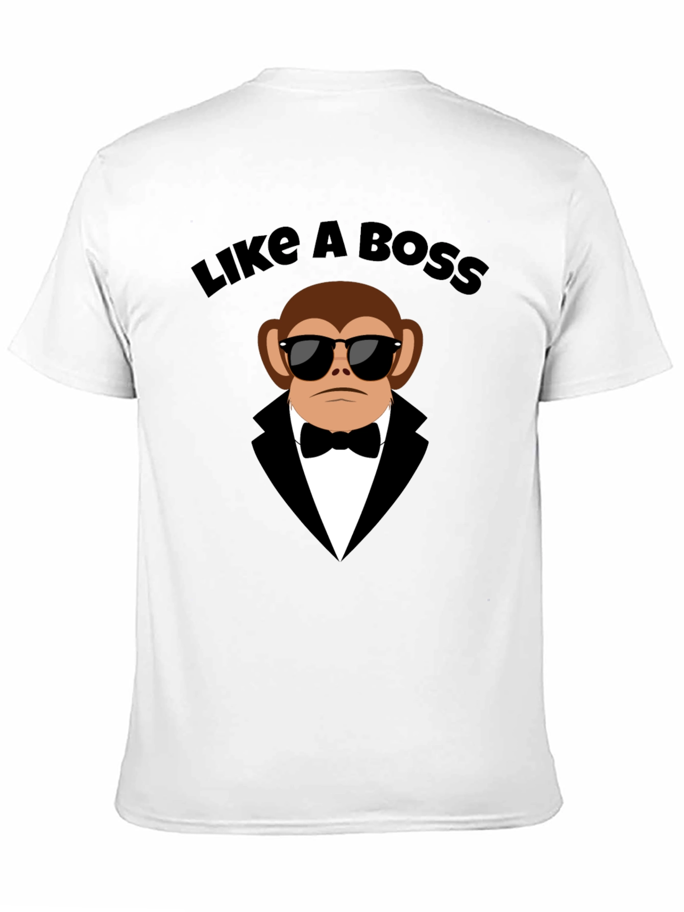 Like a Boss Monkey Tuxedo T-Shirt