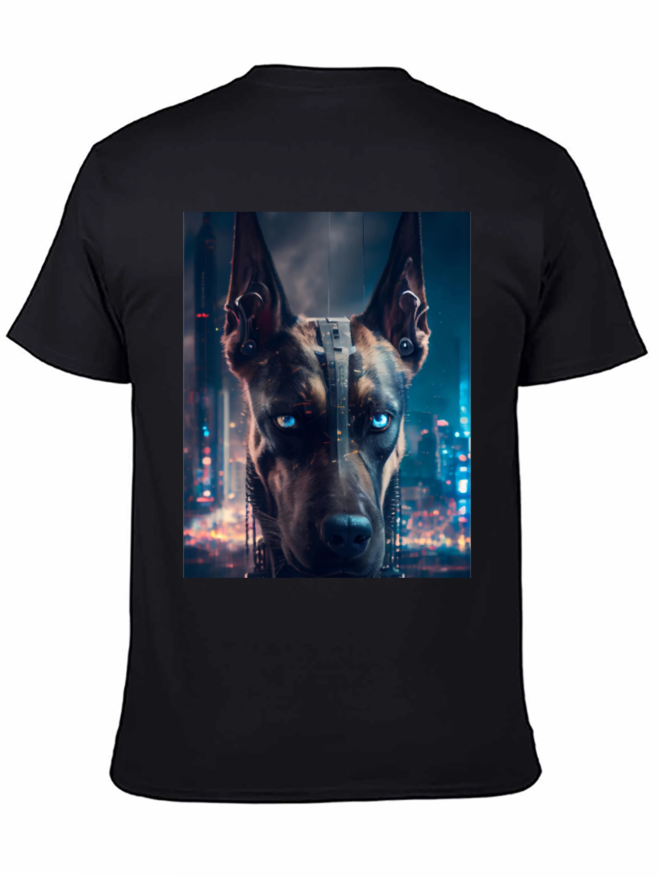 Cyberpunk Doberman T-Shirt - Urban Style
