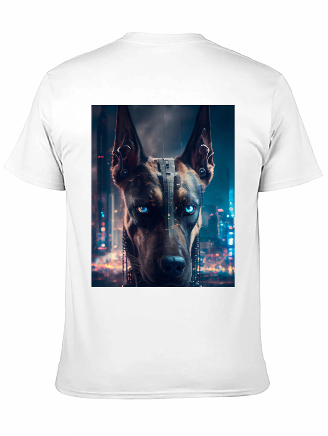 Cyberpunk Doberman T-Shirt - Urban Style