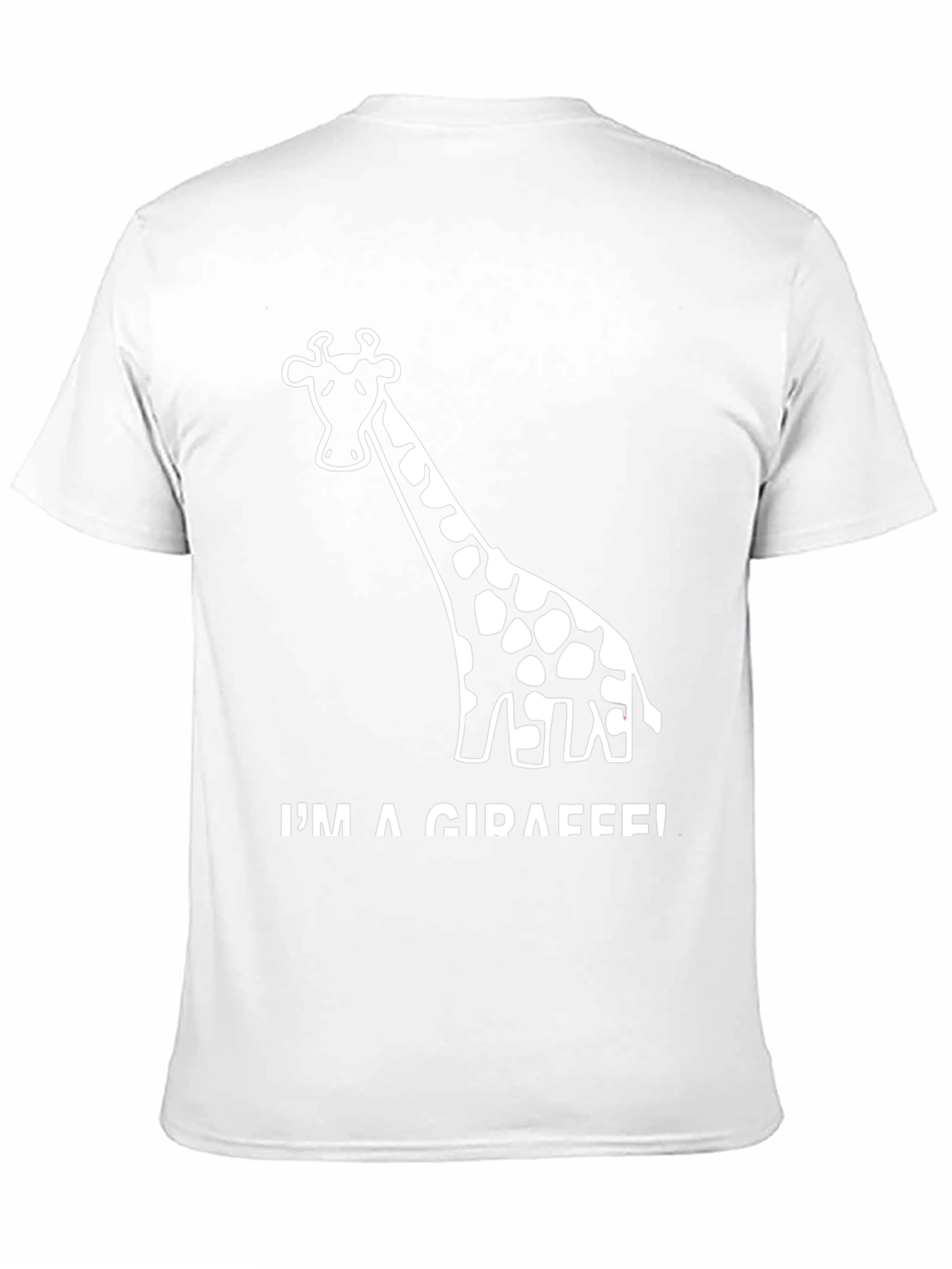 Im A Giraffe! Black Graphic Tee