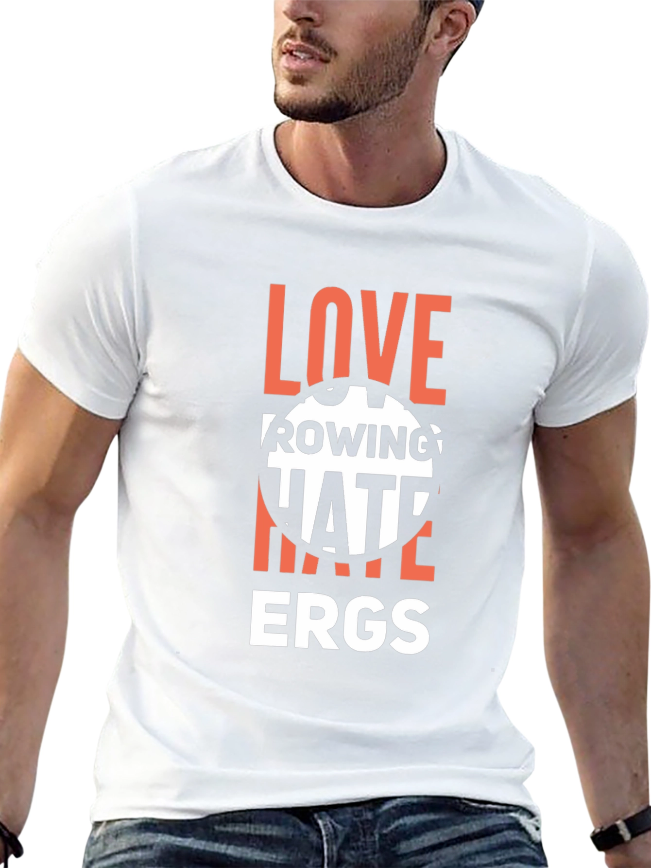Love Rowing Hate Ergs T-Shirt