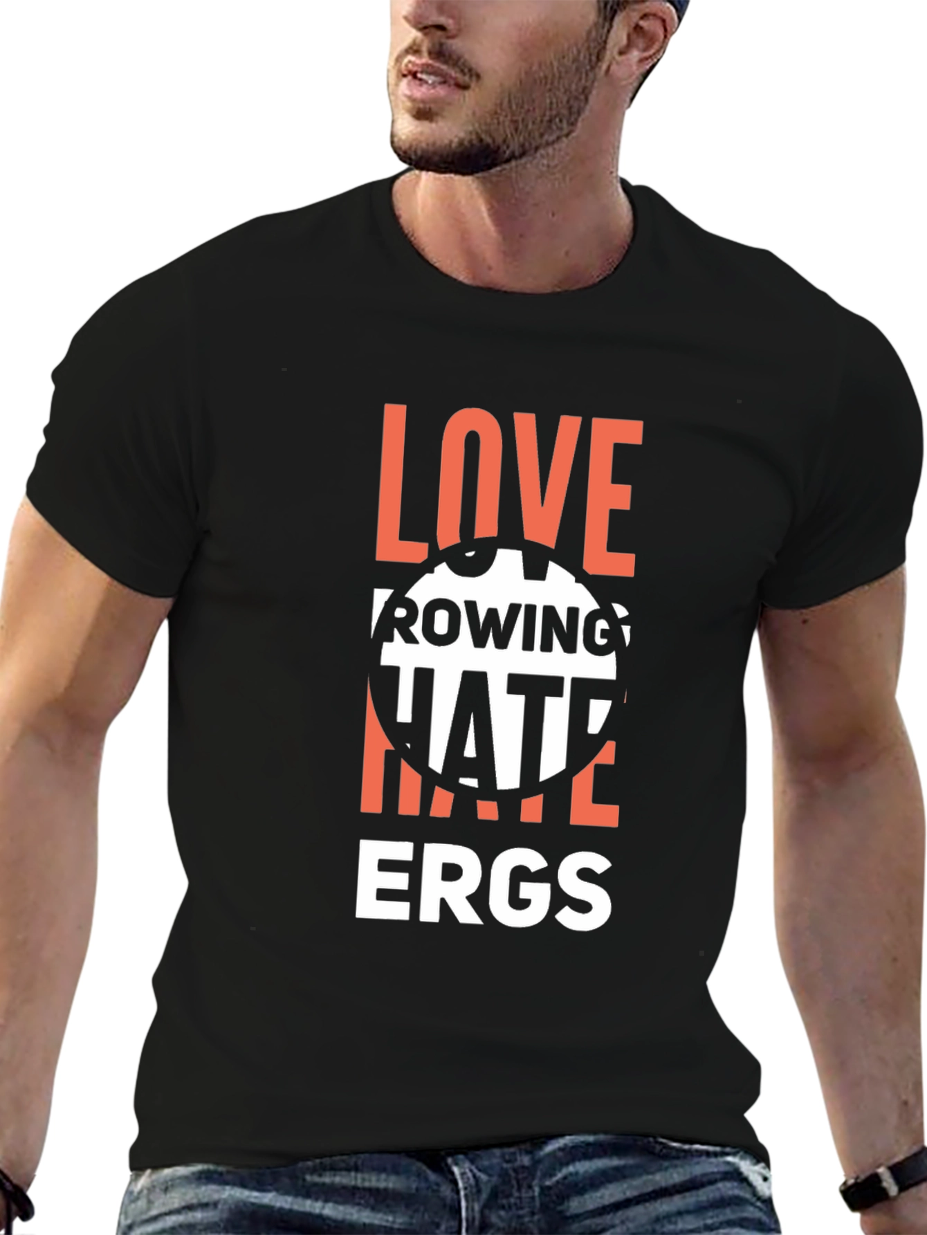 Love Rowing Hate Ergs T-Shirt