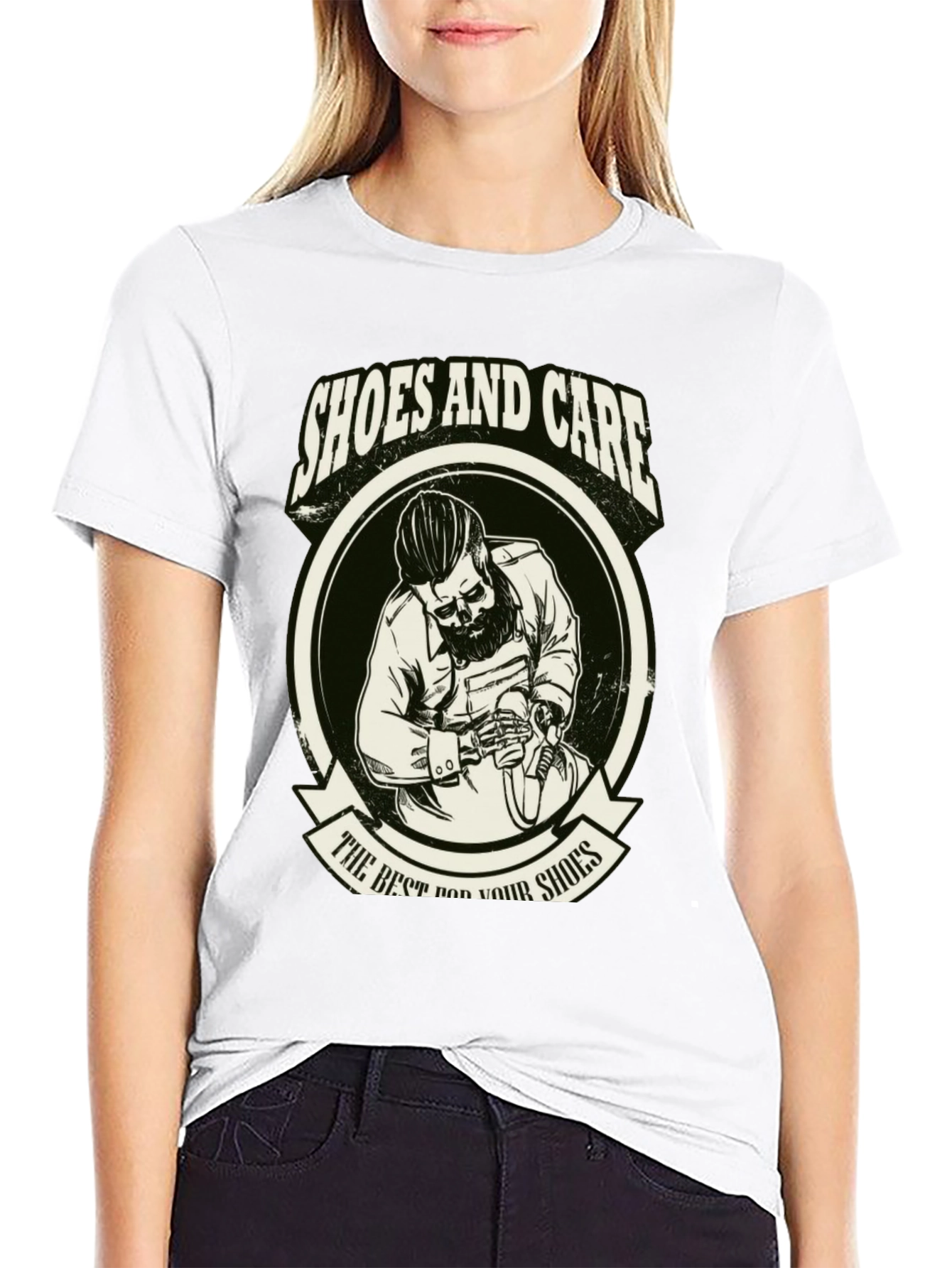 Shoes and Care Graphic T-Shirt