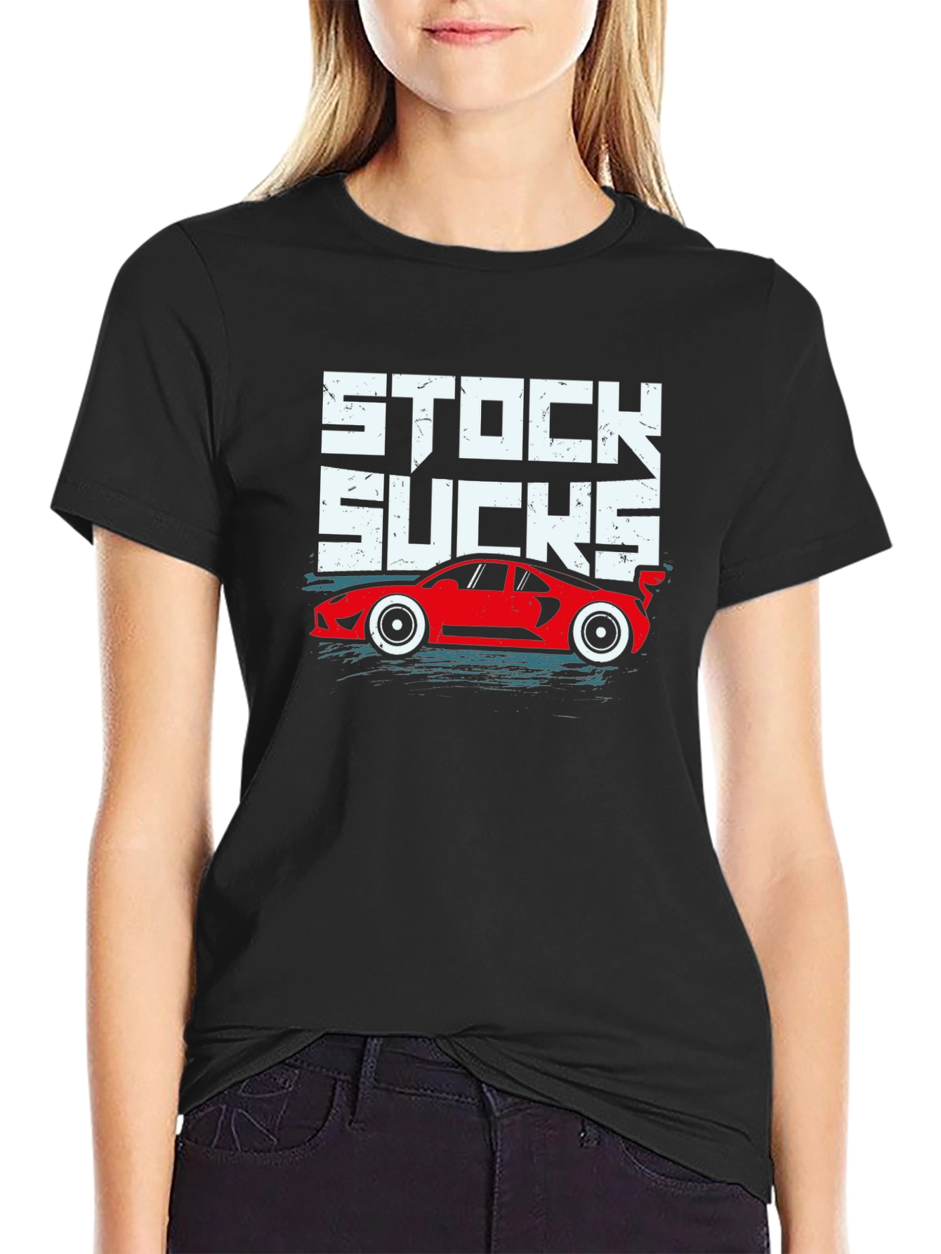 Stock Sucks T-Shirt - Car Enthusiast Tee
