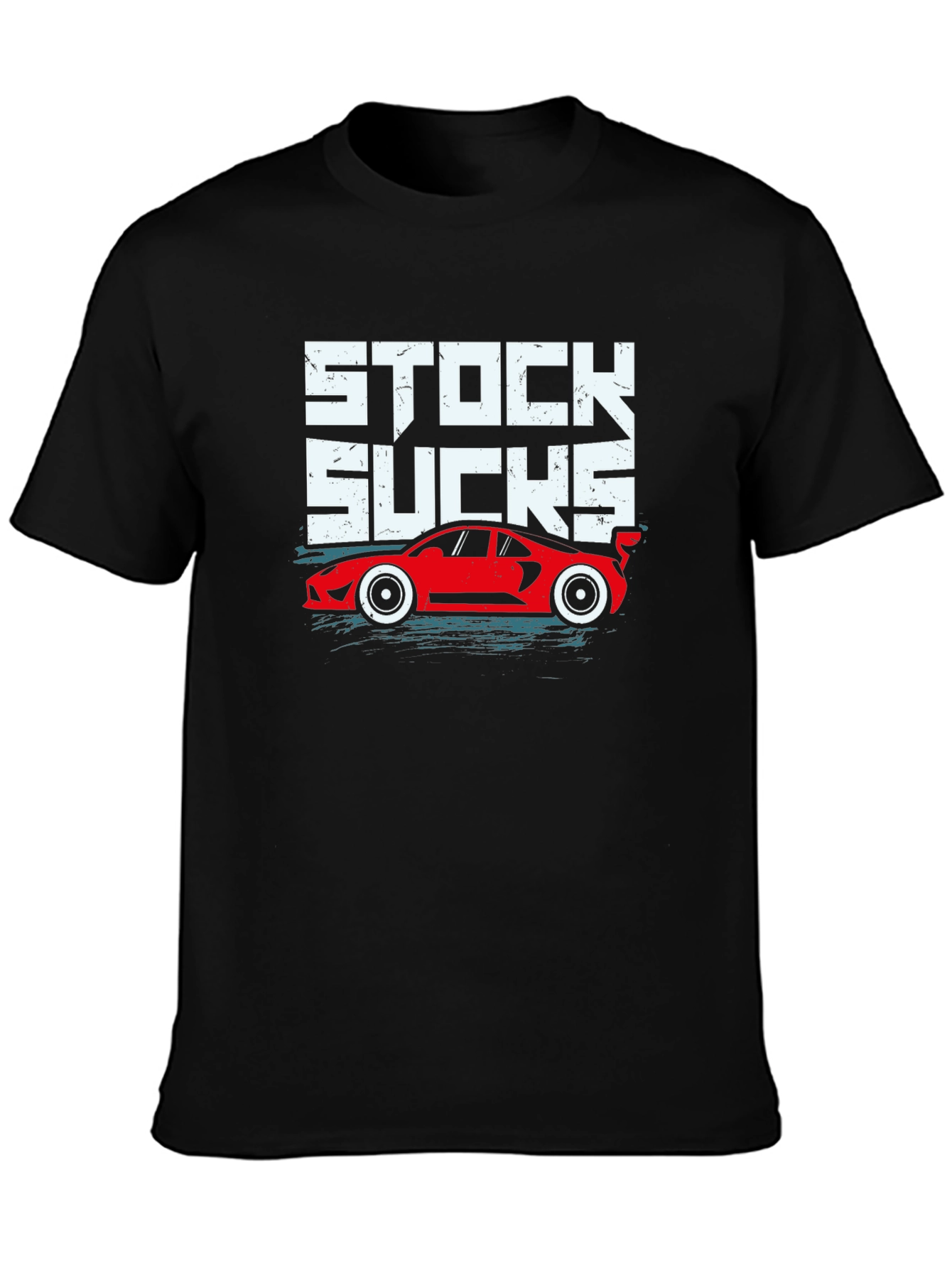 Stock Sucks T-Shirt - Car Enthusiast Tee