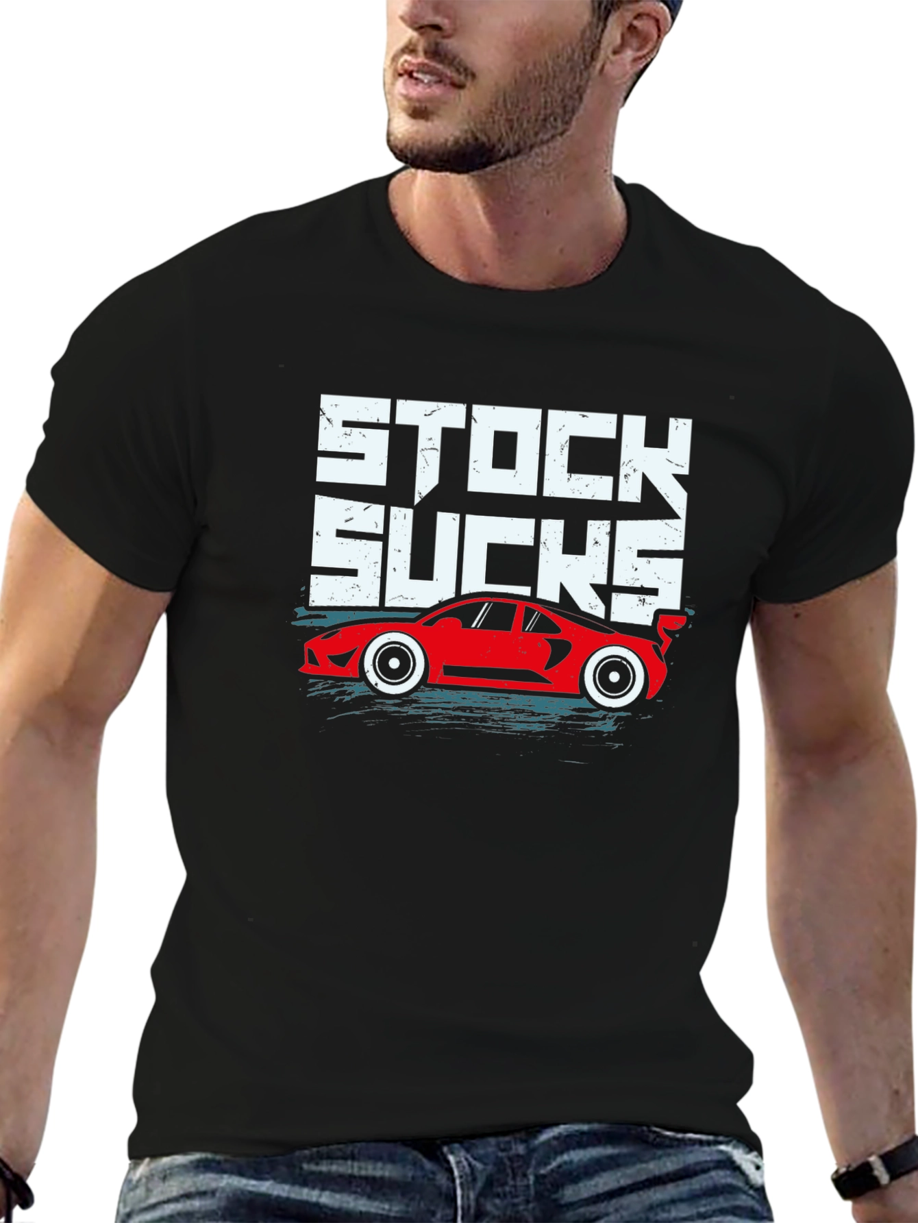 Stock Sucks T-Shirt - Car Enthusiast Tee