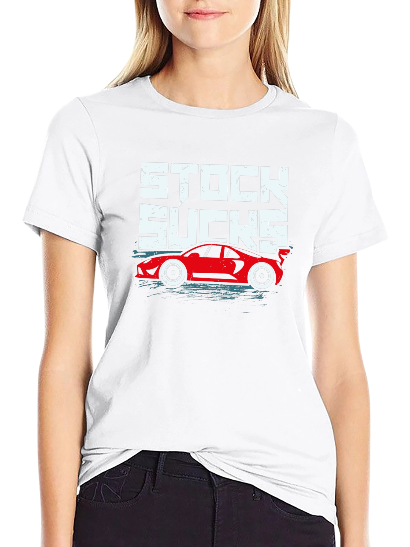 Stock Sucks T-Shirt - Car Enthusiast Tee