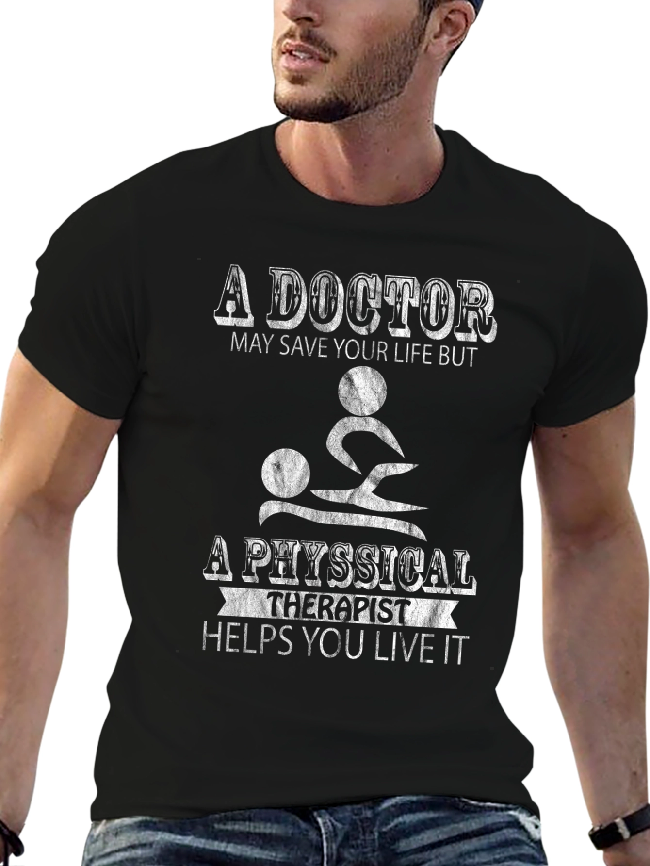 Doctor vs Physical Therapist Graphic Tee