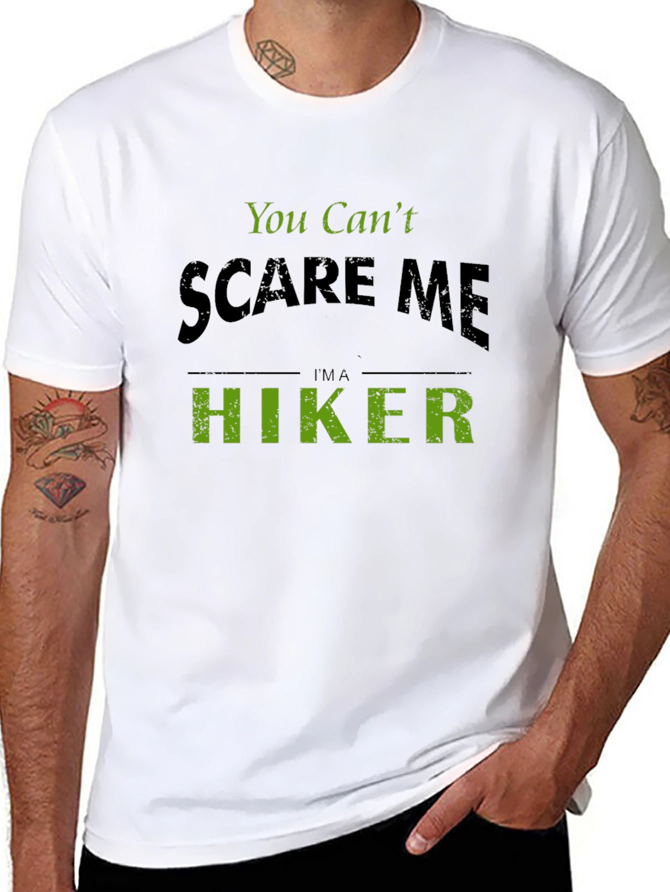 You Cant Scare Me Im A Hiker T-Shirt