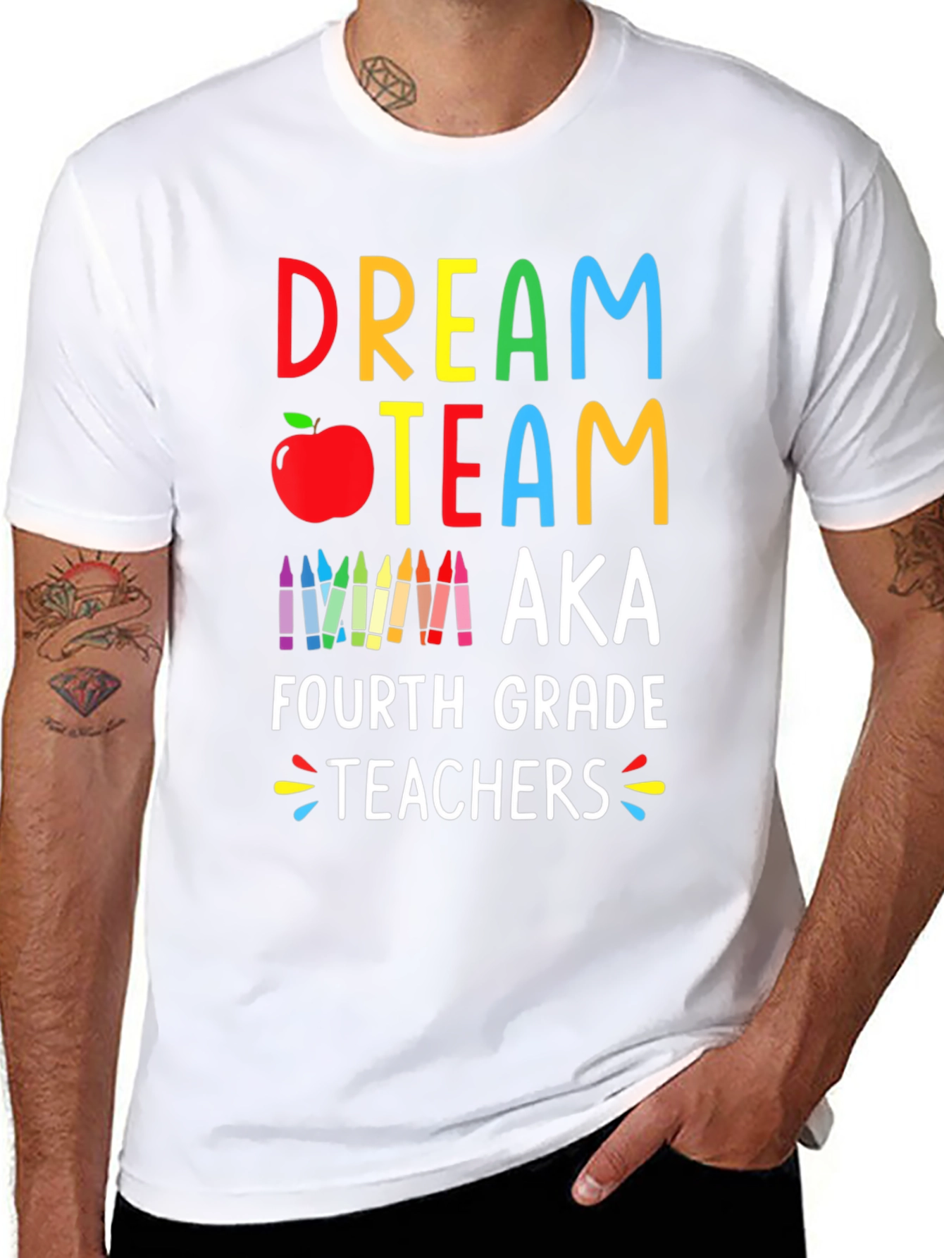 Dream Team Fourth Grade Teachers T-Shirt