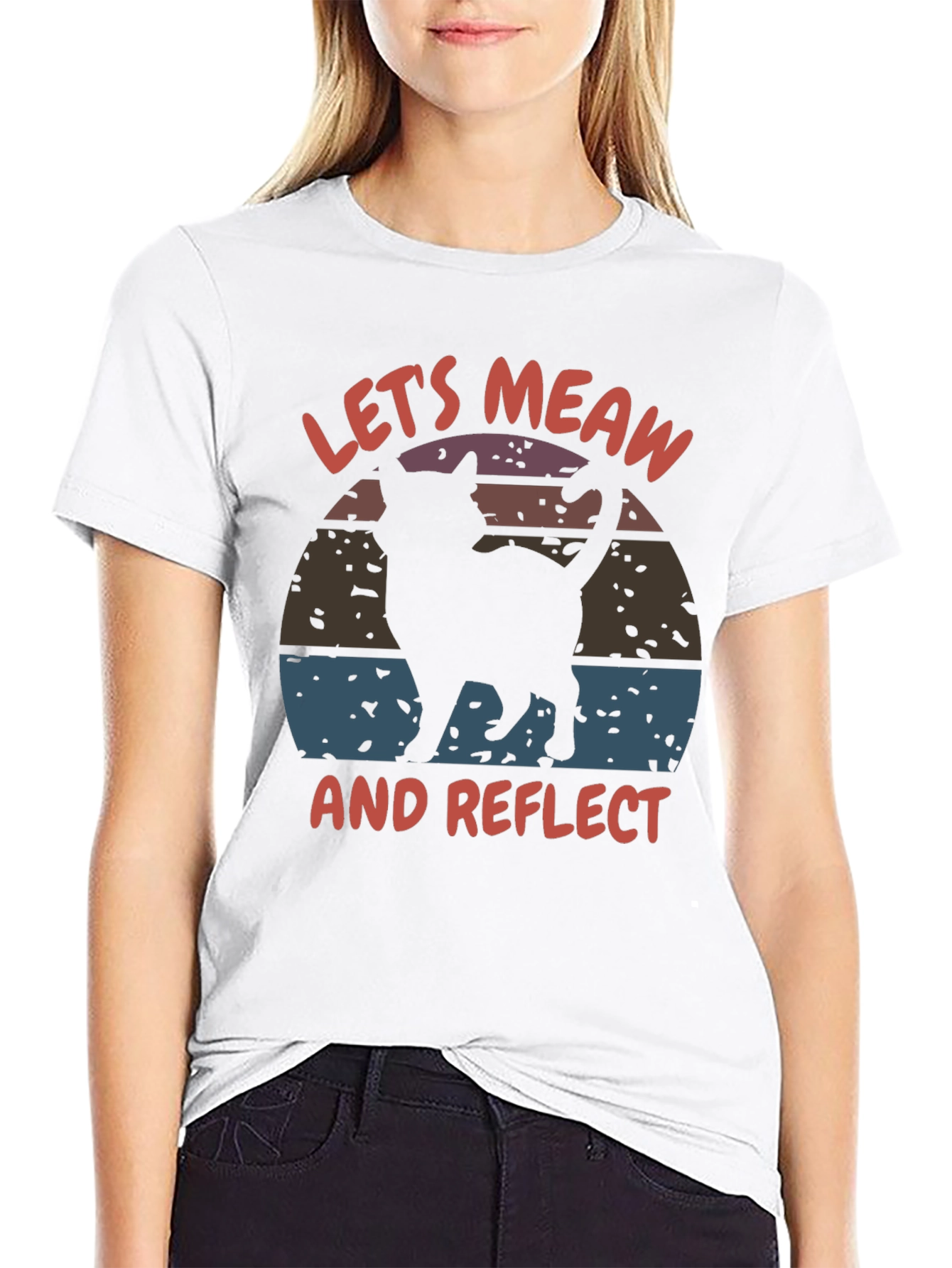 Lets Meaw And Reflect T-Shirt