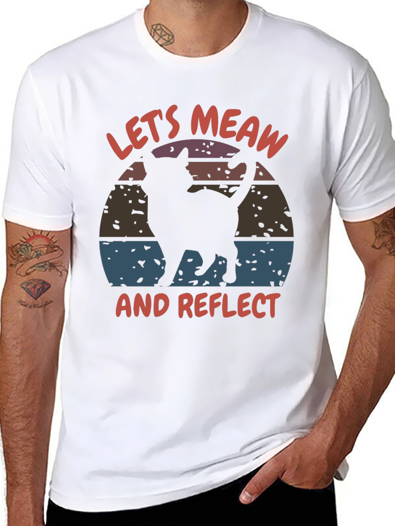Lets Meaw And Reflect T-Shirt