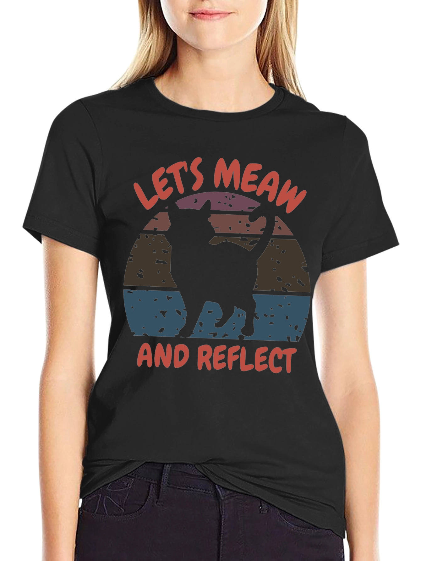 Lets Meaw And Reflect T-Shirt