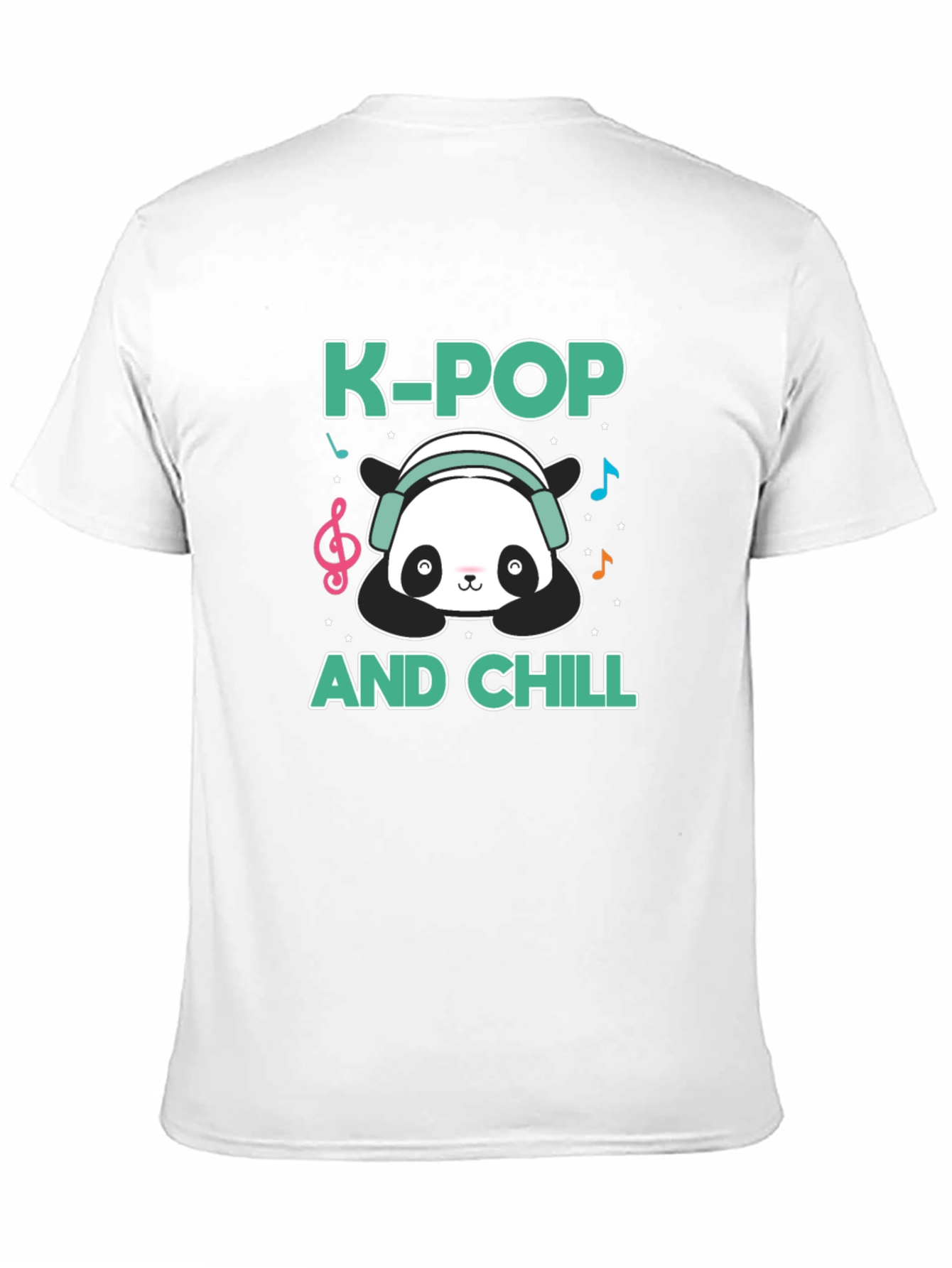 K-Pop and Chill Panda T-Shirt