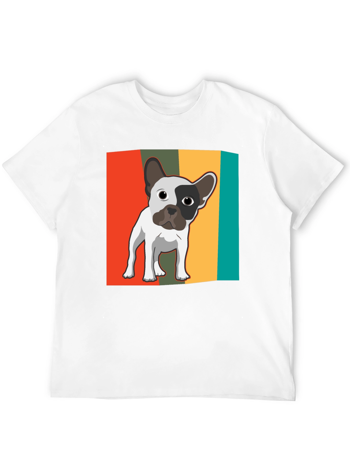 Retro French Bulldog Graphic Tee