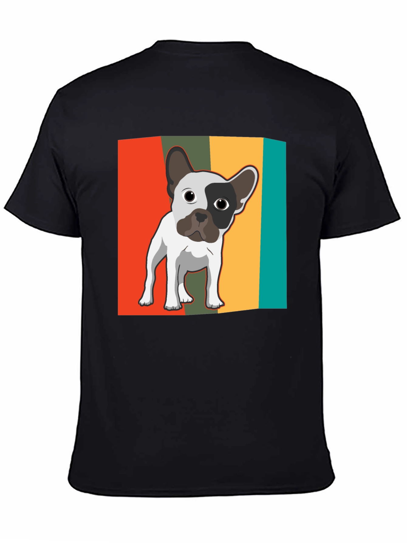 Retro French Bulldog Graphic Tee