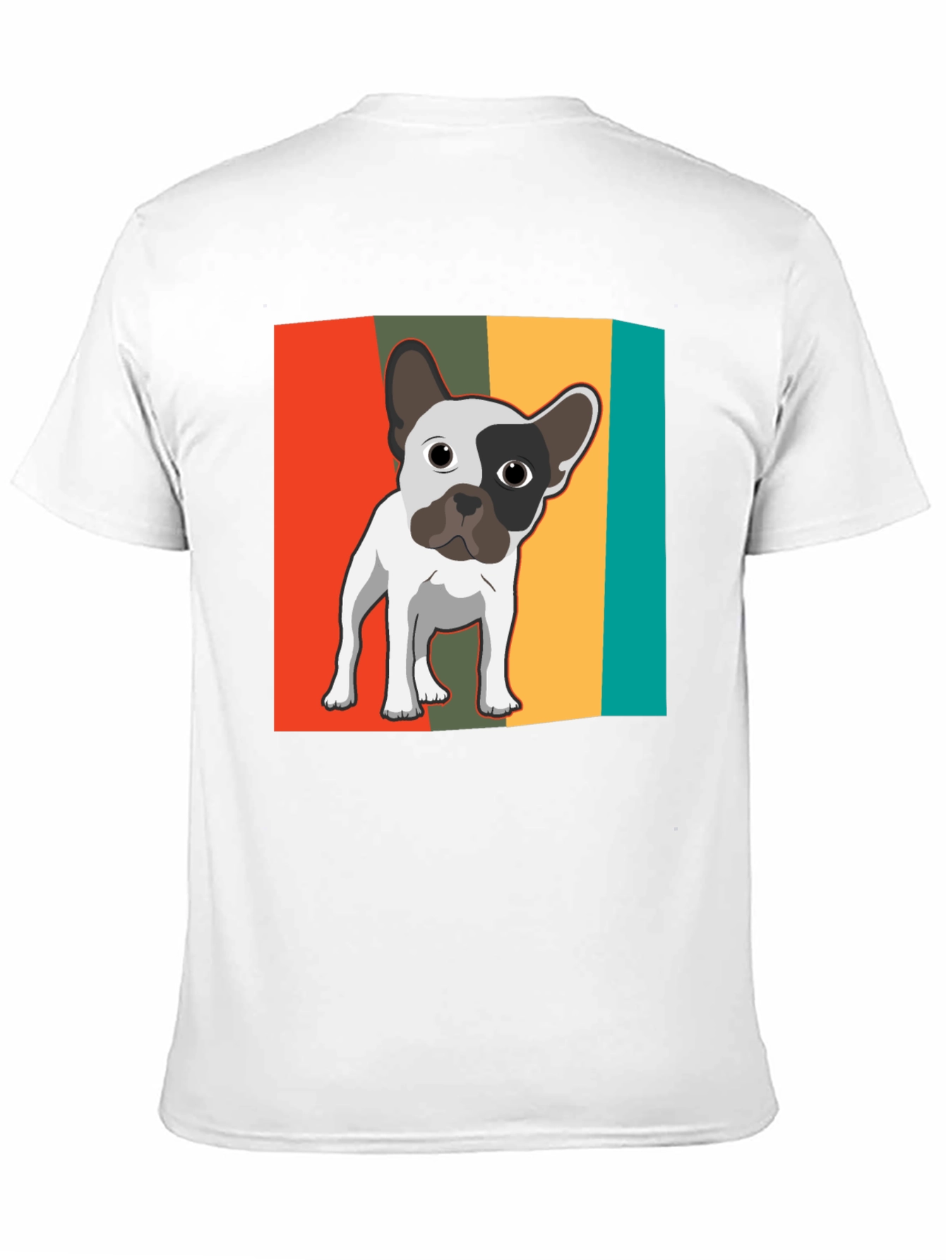 Retro French Bulldog Graphic Tee