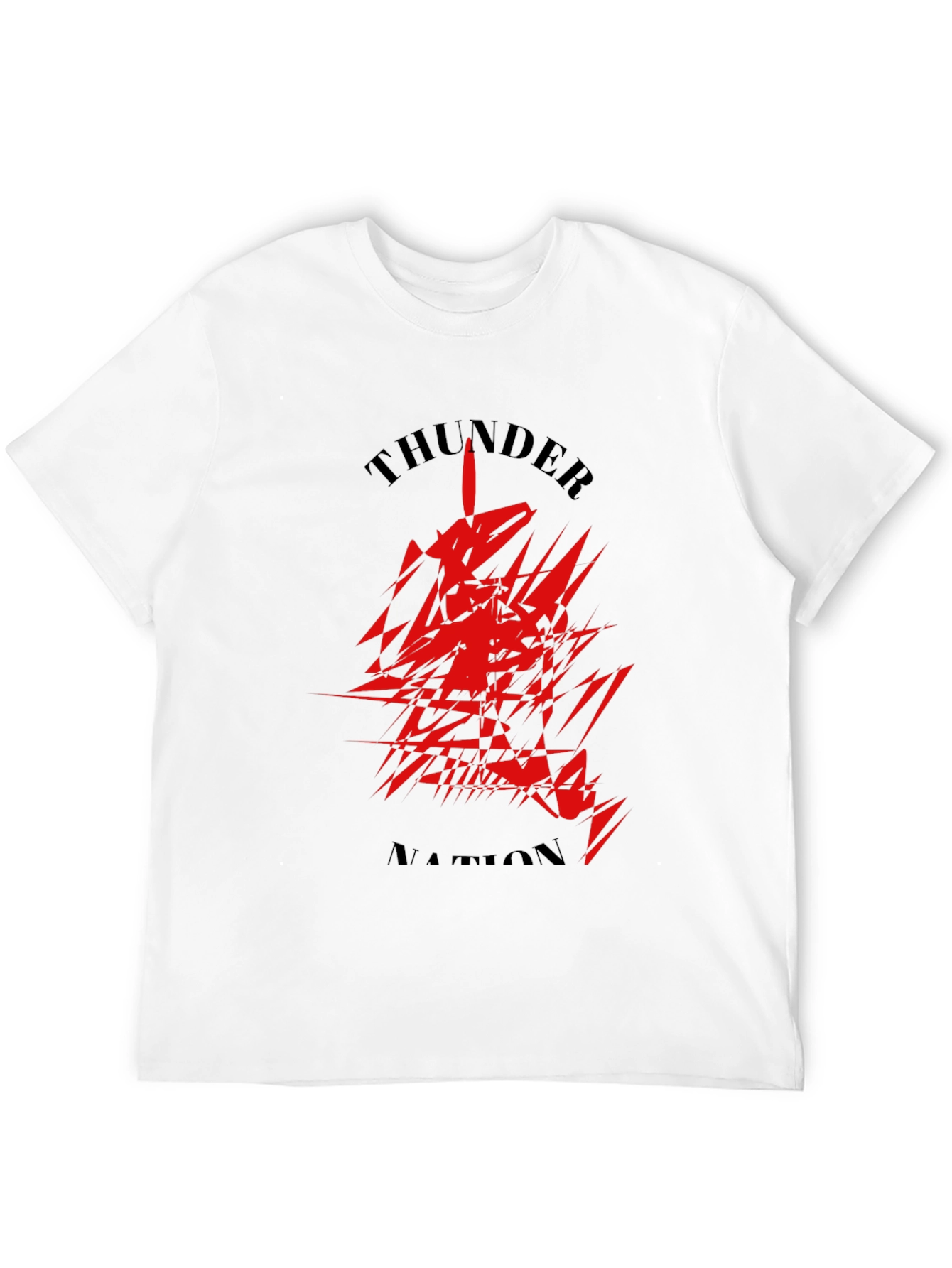 Thunder Nation Black Graphic Tee
