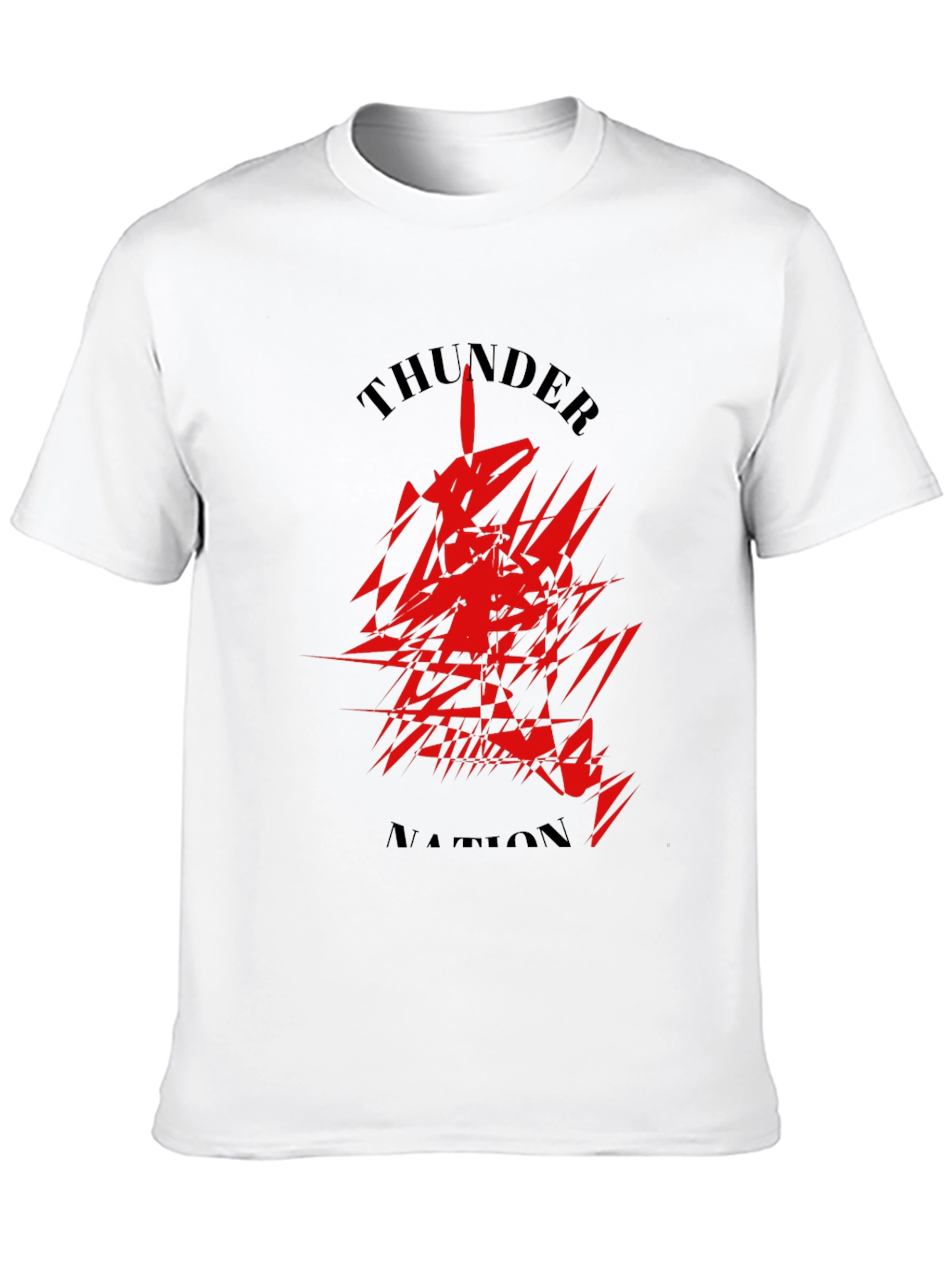 Thunder Nation Black Graphic Tee