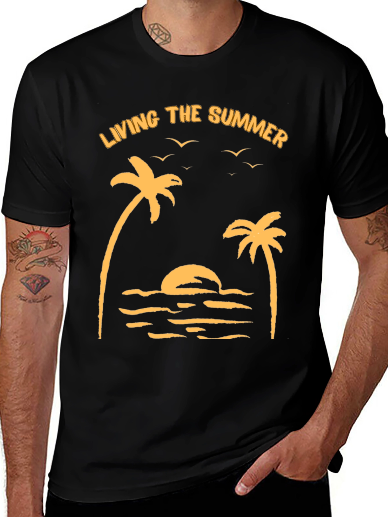 Living The Summer Graphic Tee