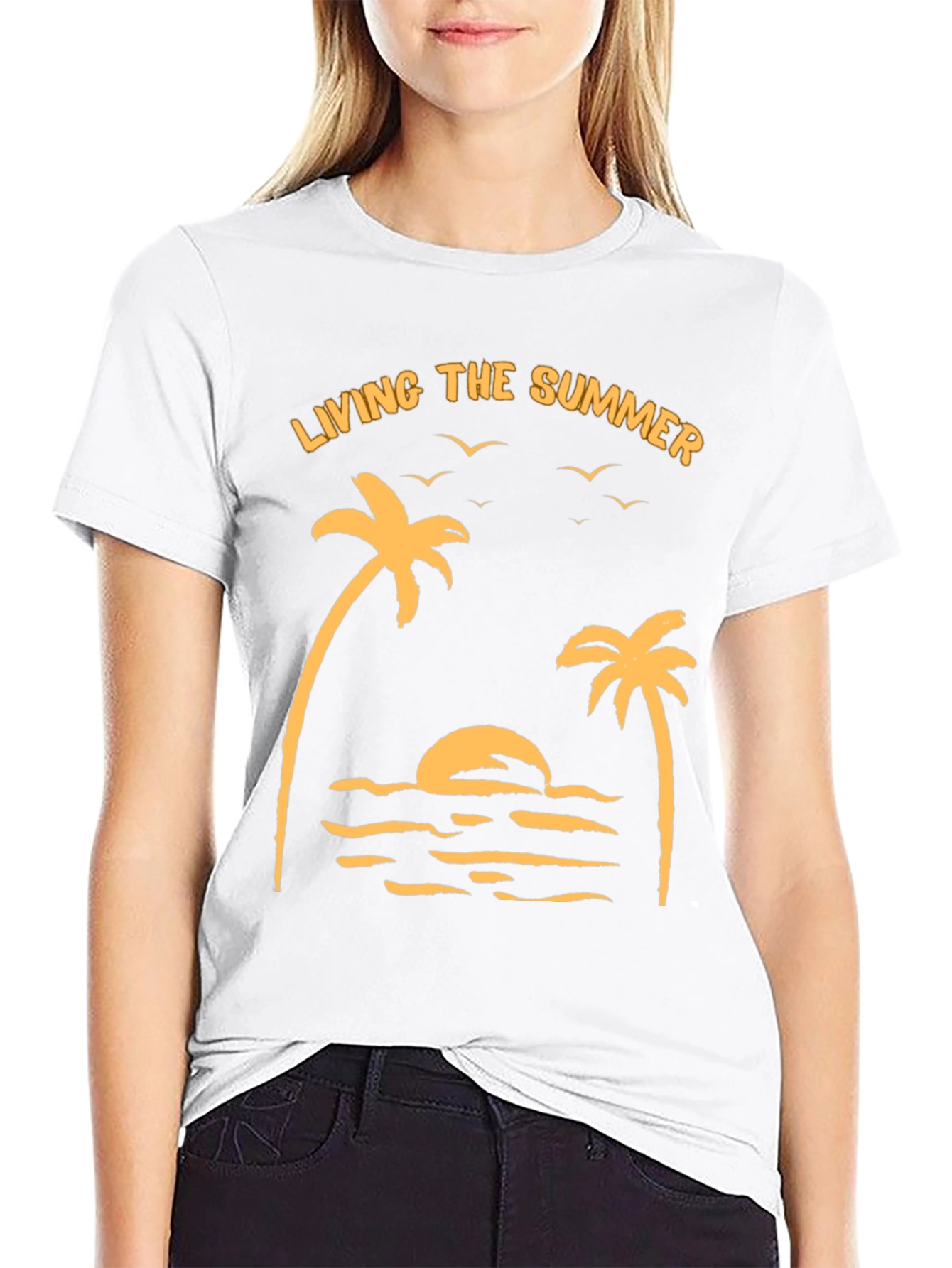 Living The Summer Graphic Tee