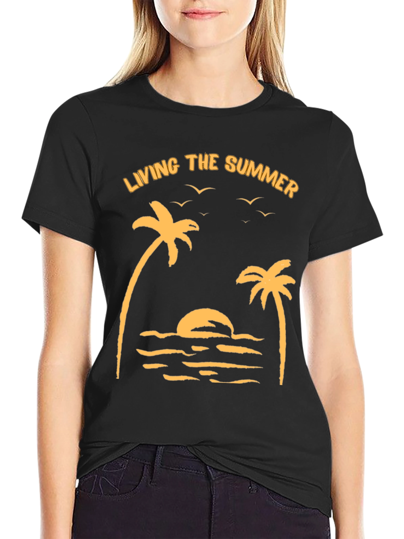 Living The Summer Graphic Tee