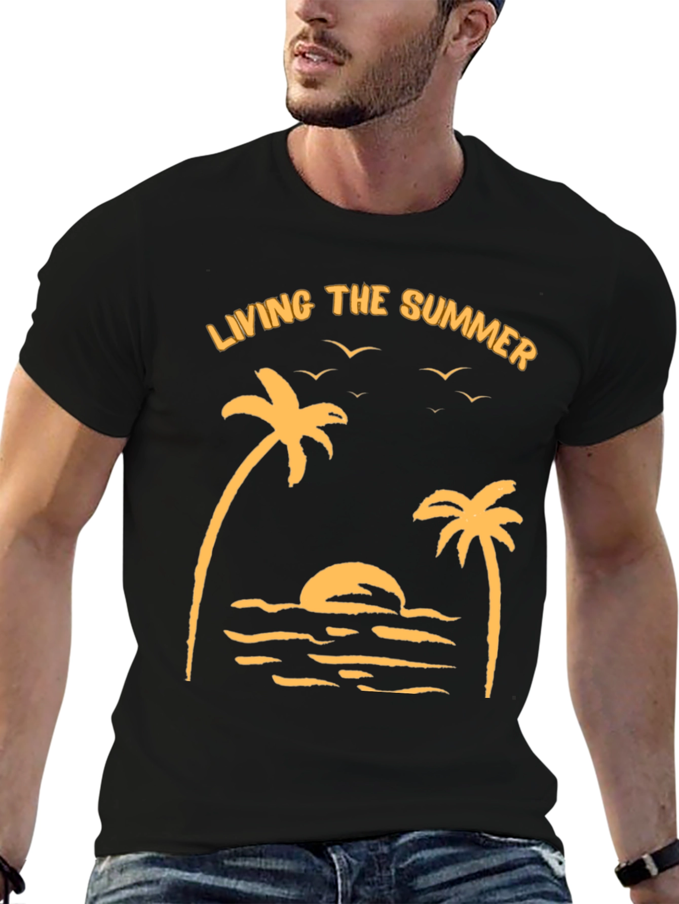 Living The Summer Graphic Tee