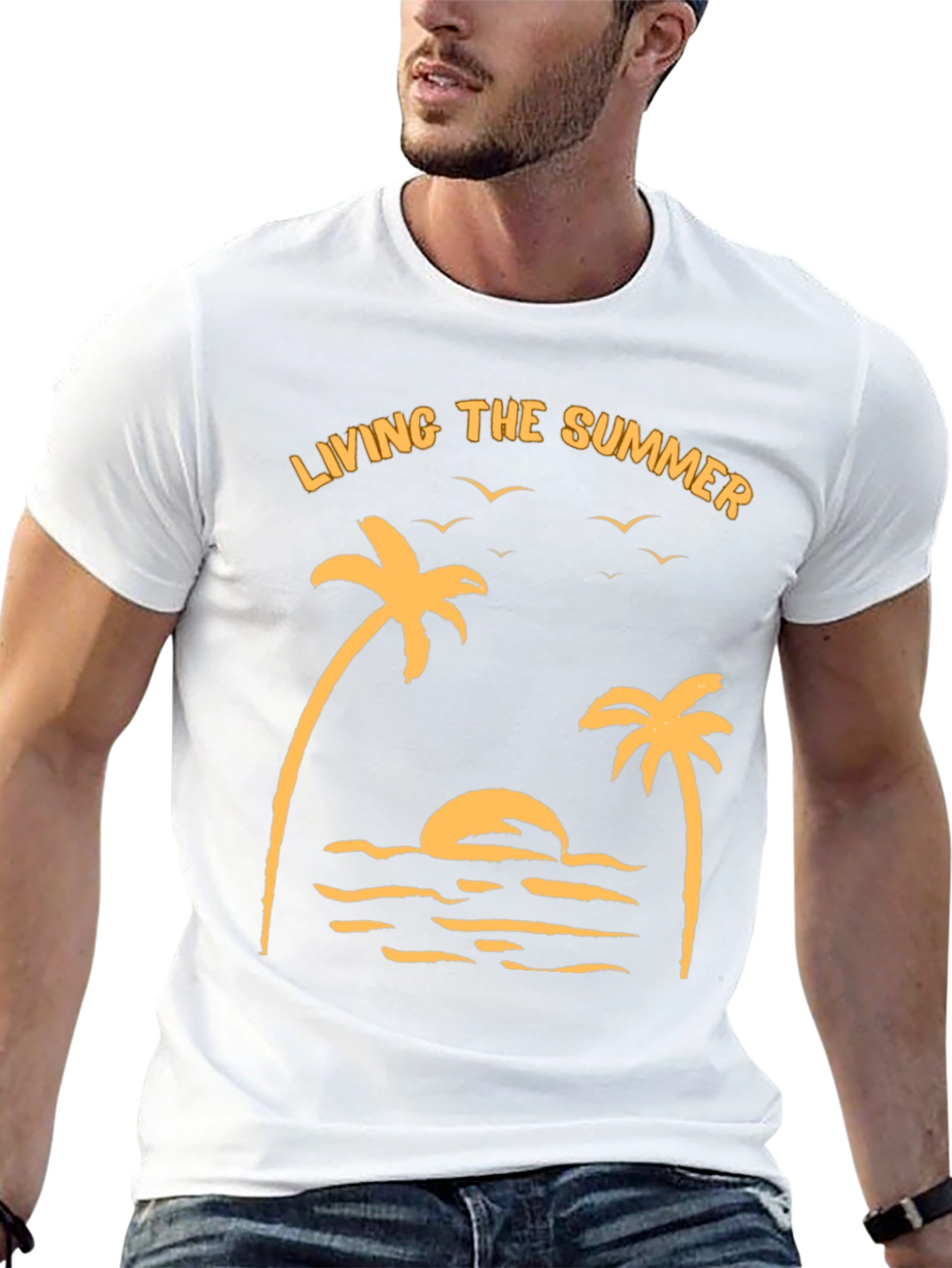 Living The Summer Graphic Tee